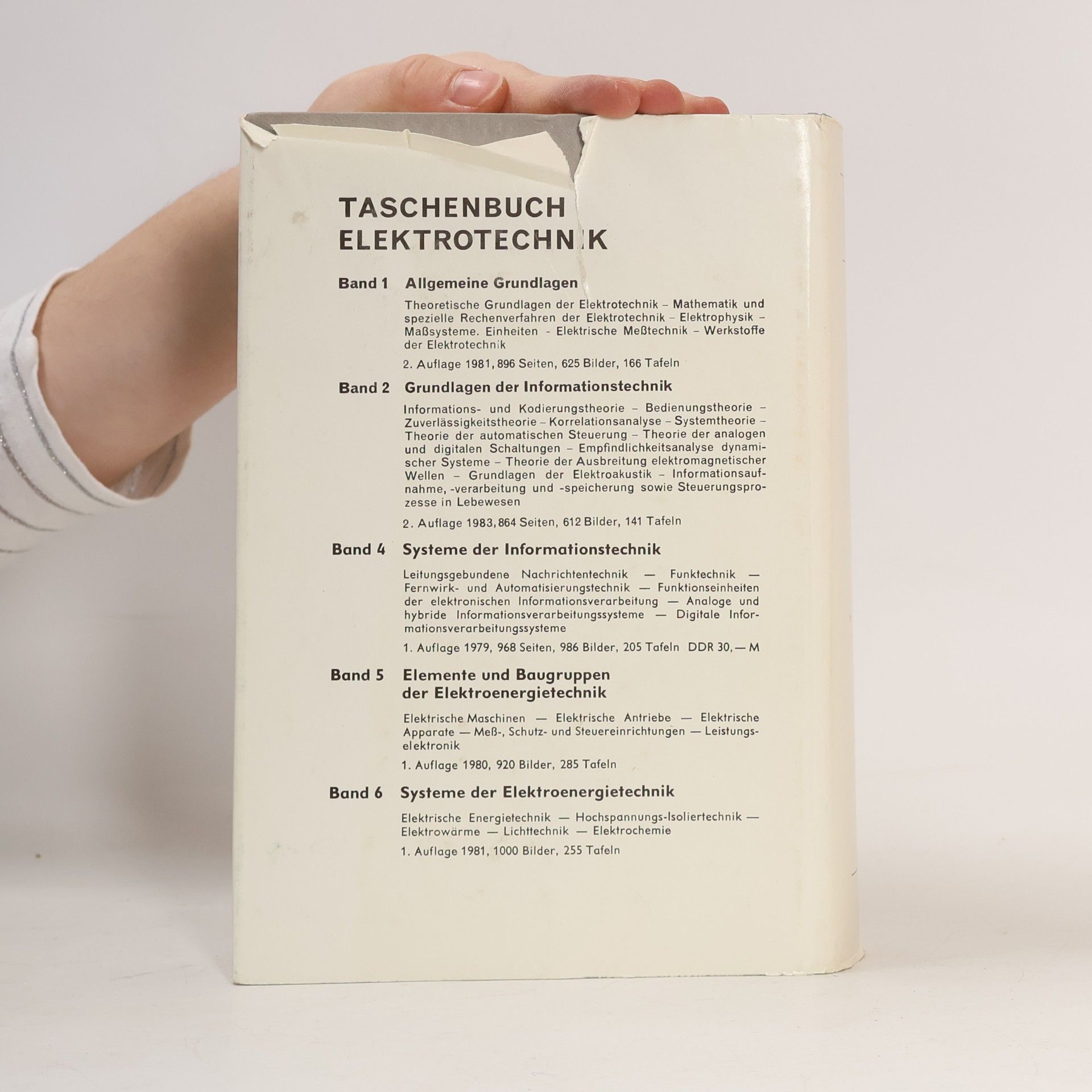 Eugen Philippow Taschenbuch Elektrotechnik 3. Bauelemente und Bausteine der Informationstechnik