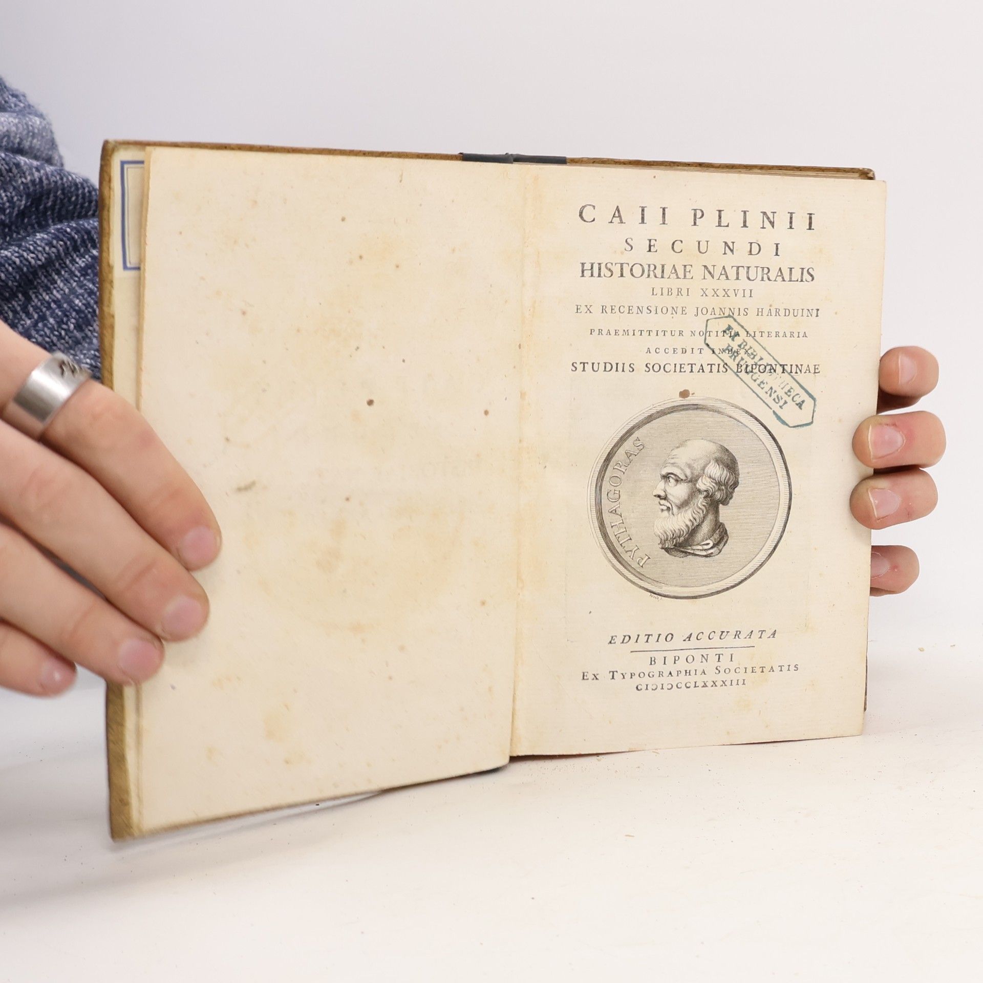Plinius Sec. Caii Plinii Secundi Historiae Naturalis