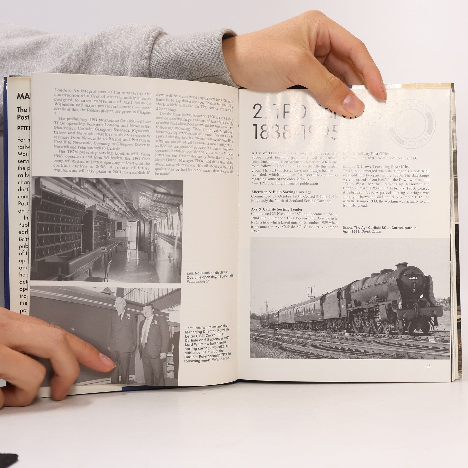 Peter Johnson Mail By Rail