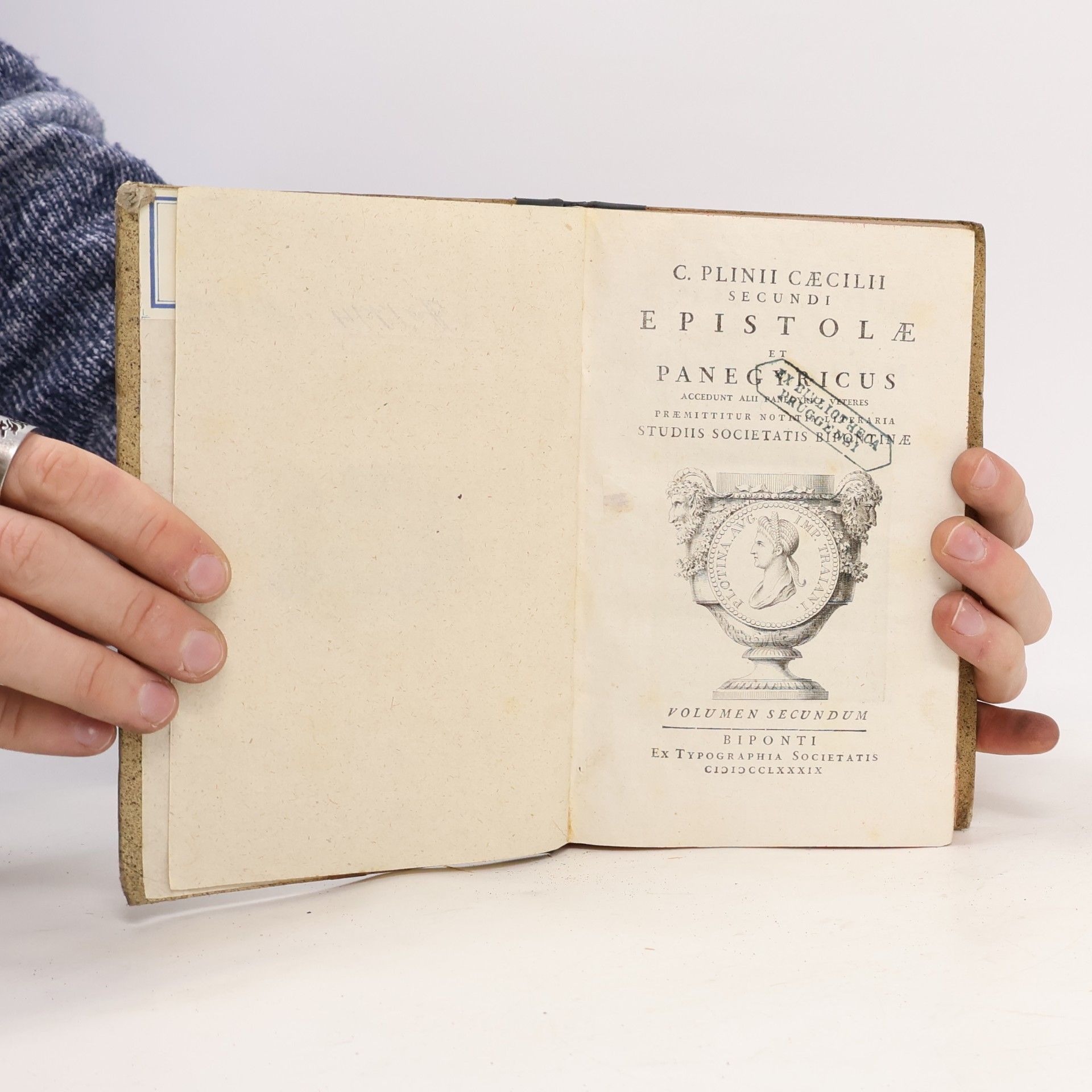 Caii Plinii Secundi Plinius Sec. VII.