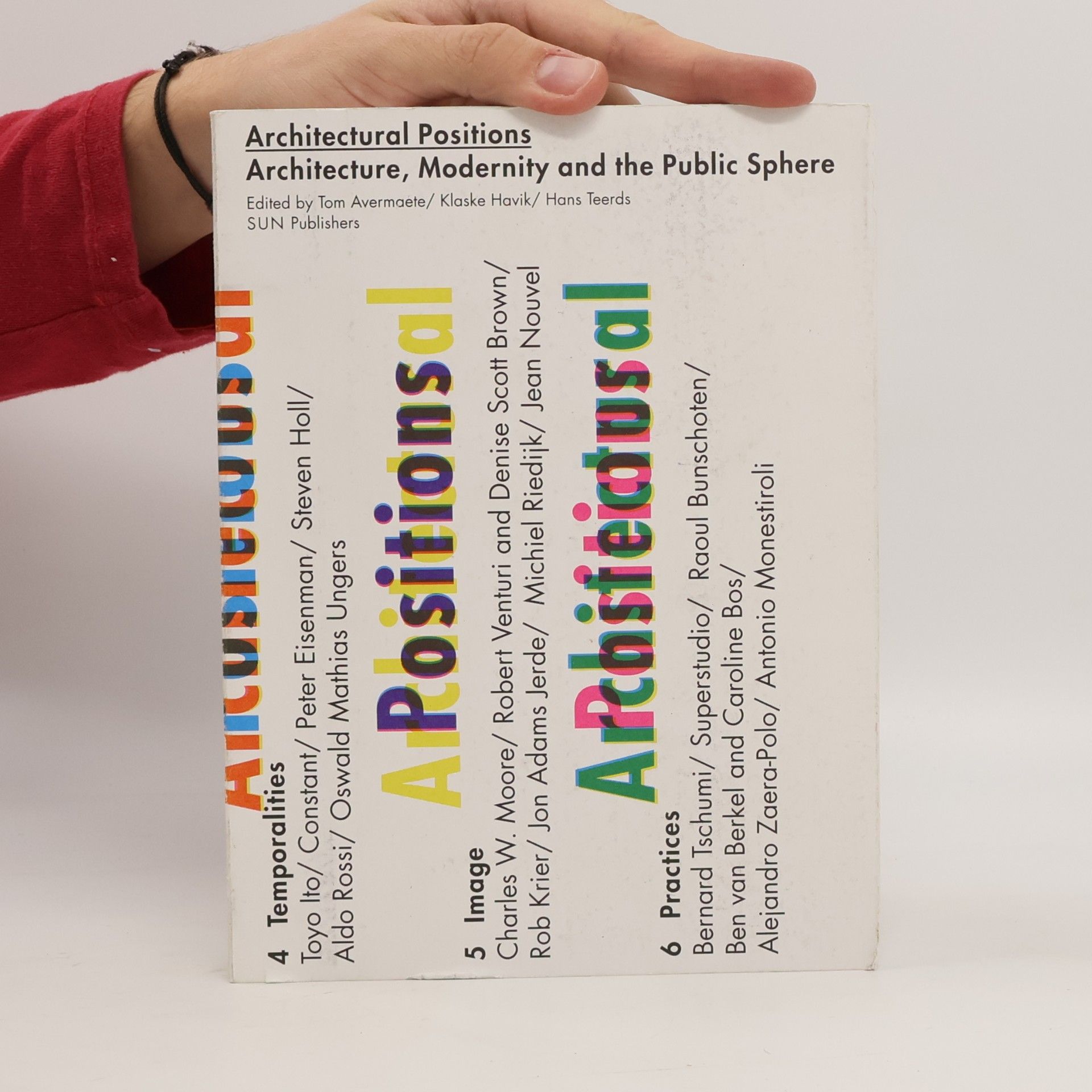 Tom Avermaete Architectural Positions