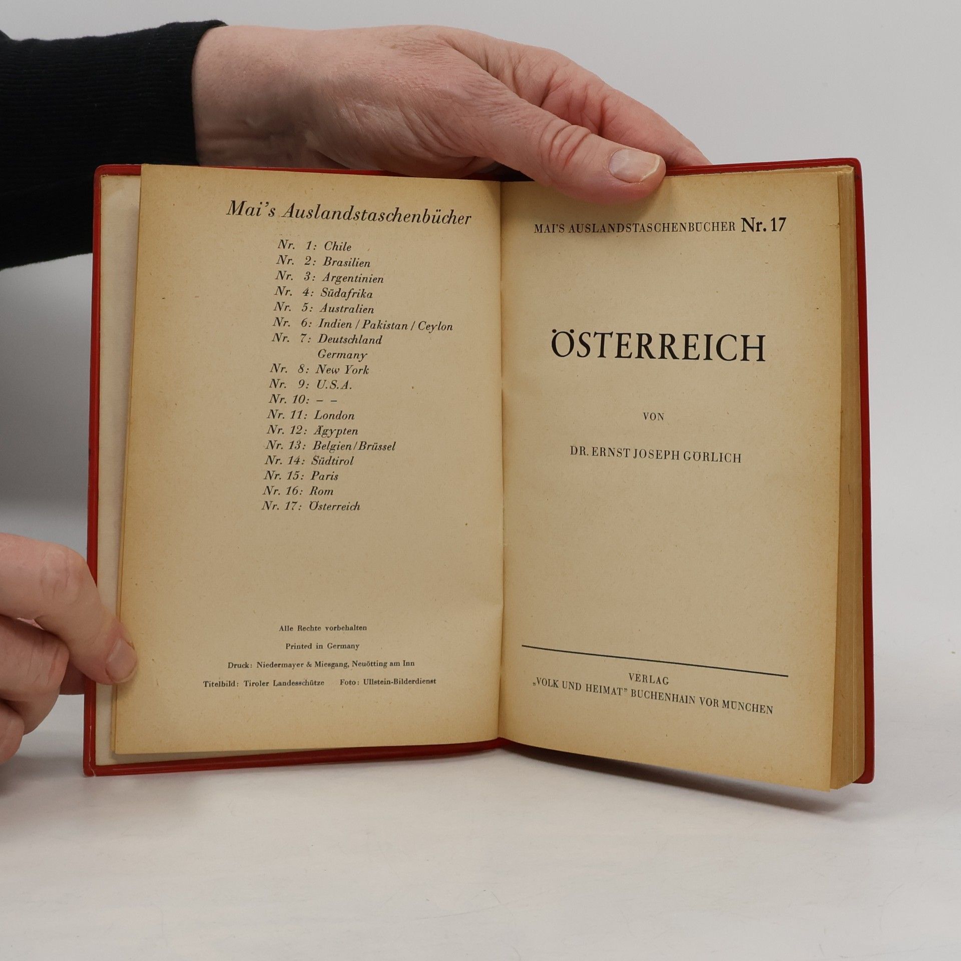 Dr. Ernst Joseph Görlich Österreich