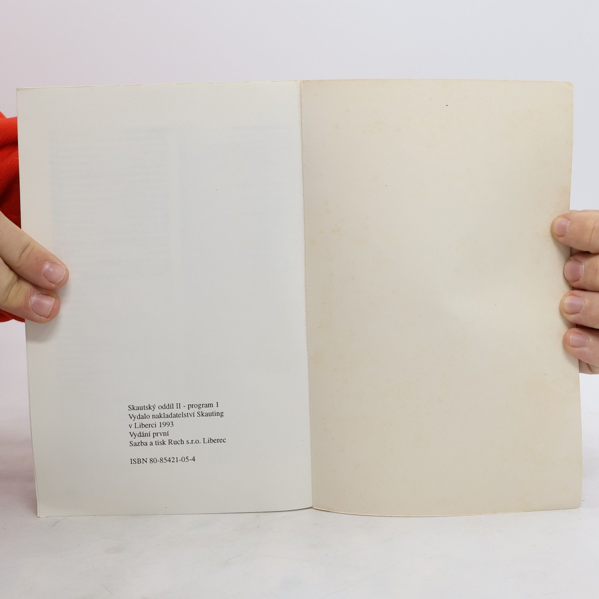 Autorenkollektiv Skautský oddíl. II., Program 2.