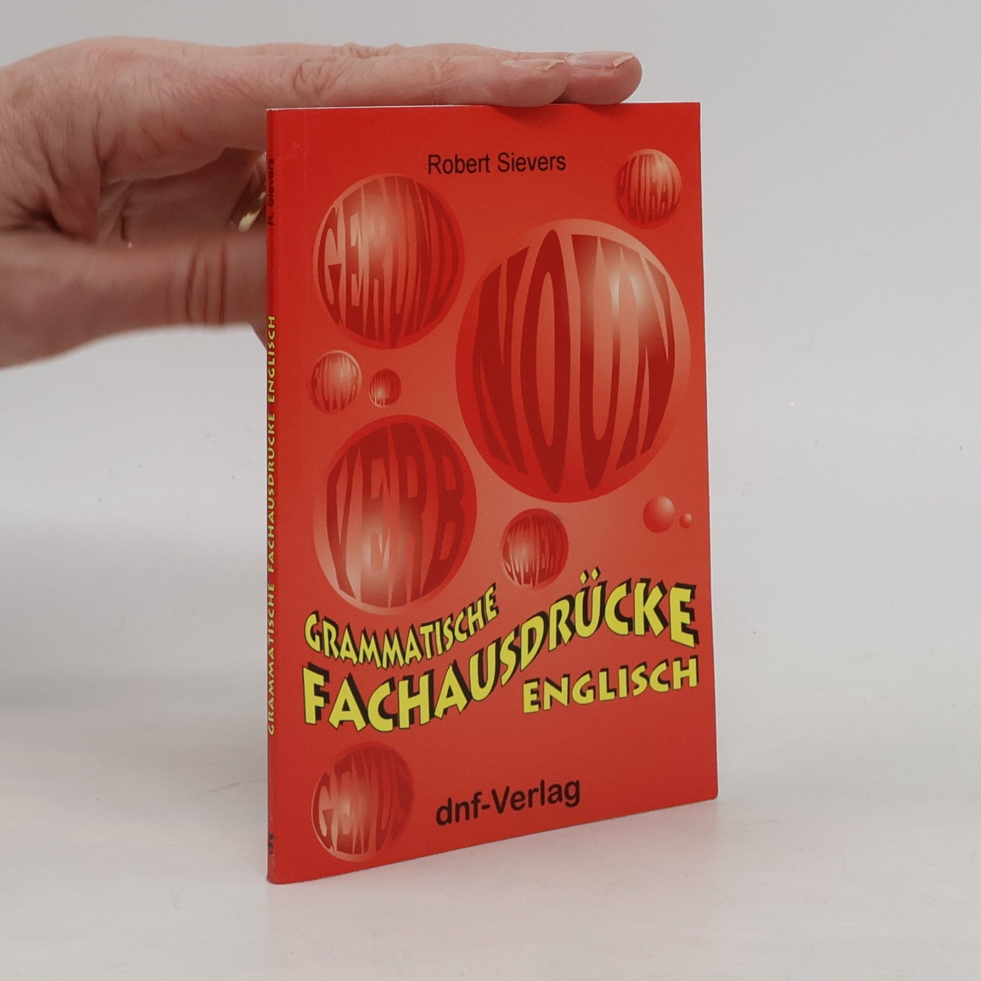 Robert Sievers Grammatische Fachausdrücke Englisch