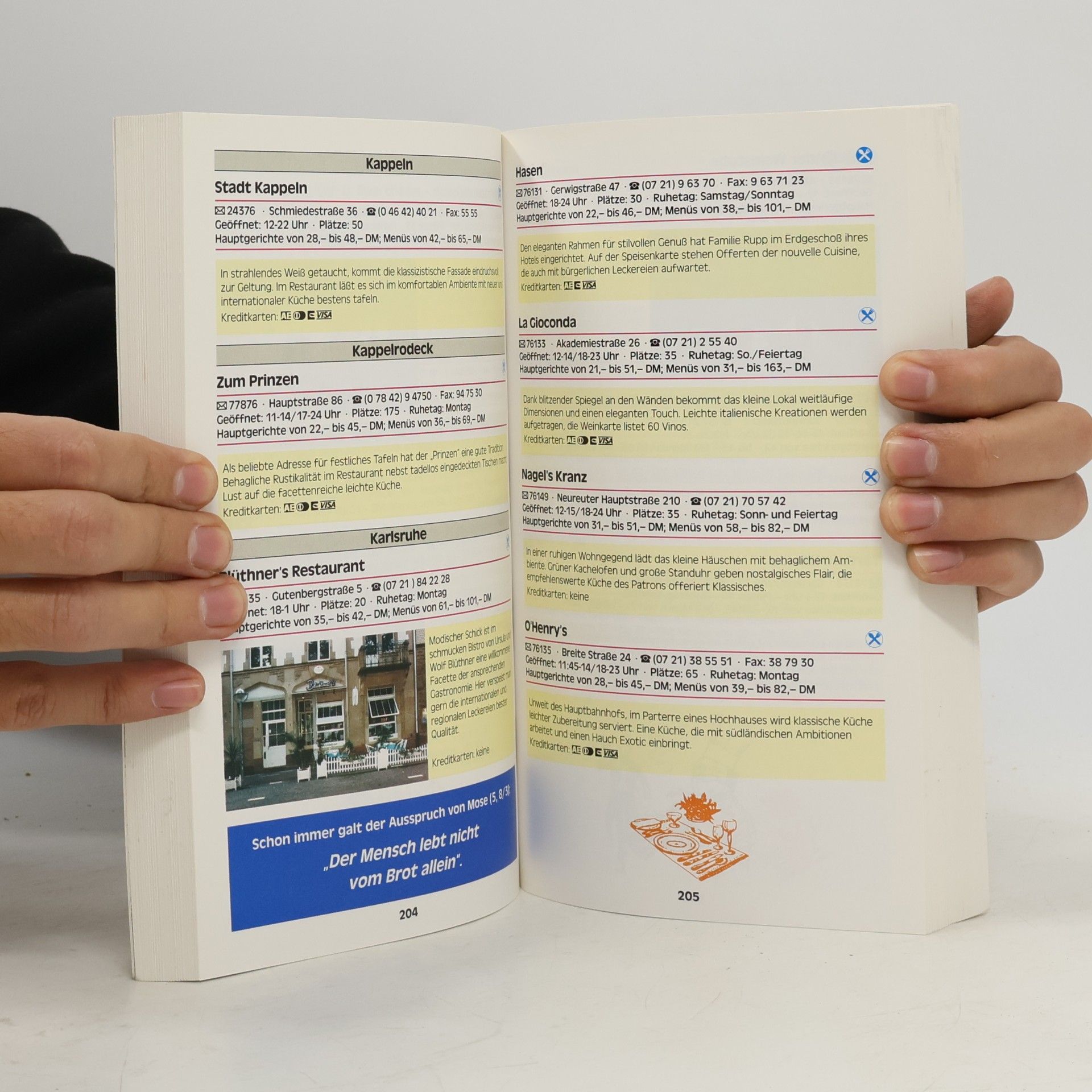 Autorenkollektiv Restaurantführer. Deutschland 1999/2000