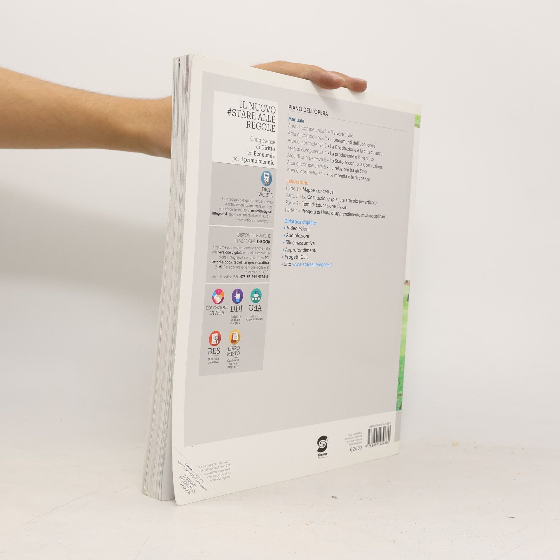 Pietro Emanuele Il nuovo #Stare alle regole. Competenze di diritto ed economia. Per il primo biennio delle Scuole superiori. Con e-book. Con espansione online