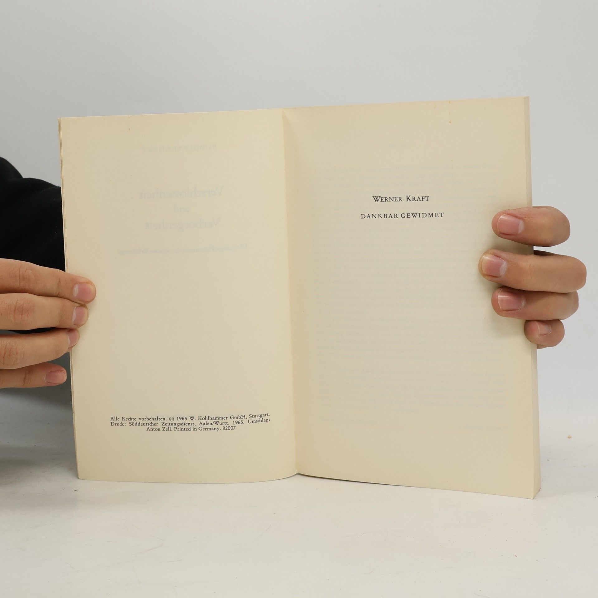 Rudolf Lennert Verschlossenheit und Verborgenheit