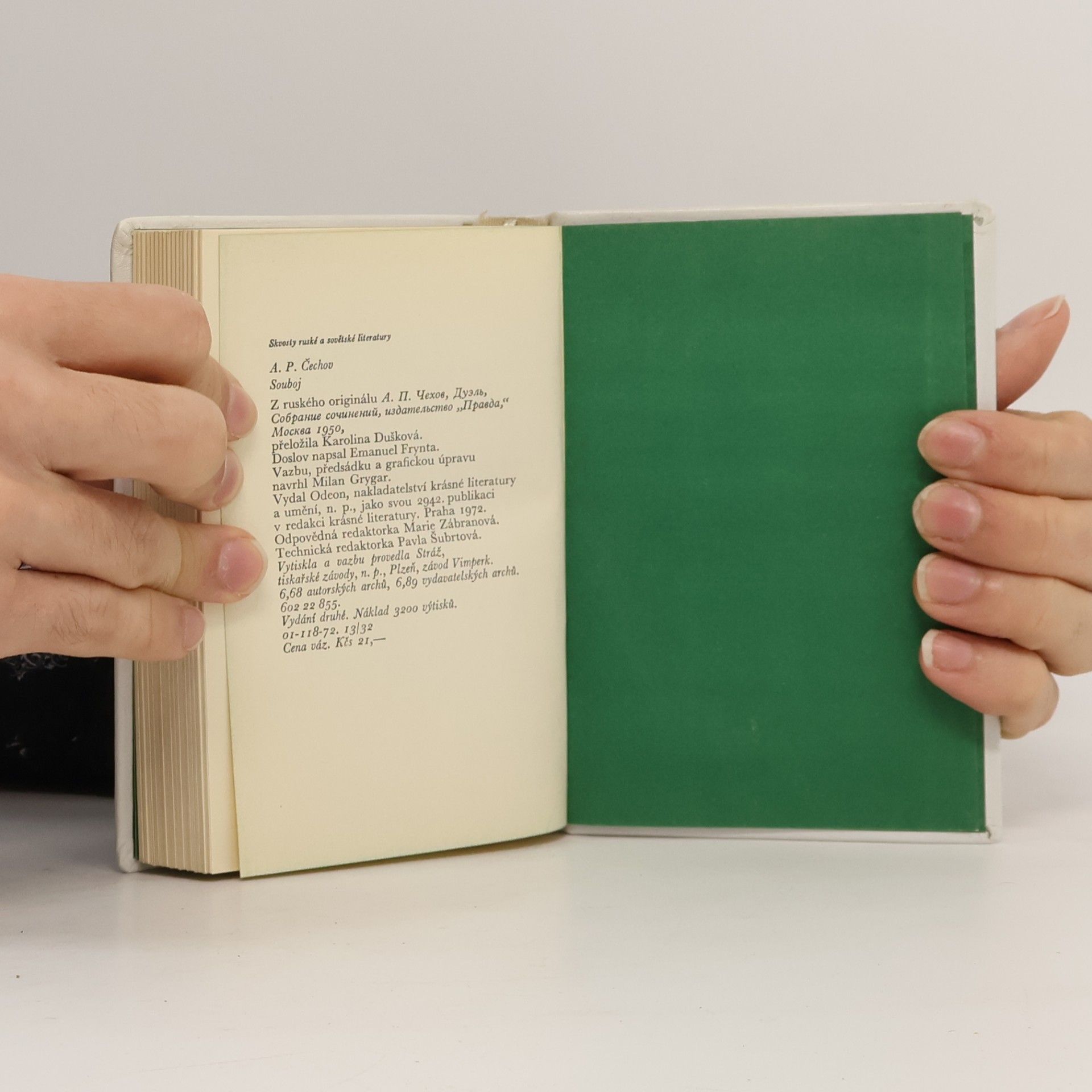 Anton Pawlowitsch Tschechow Souboj