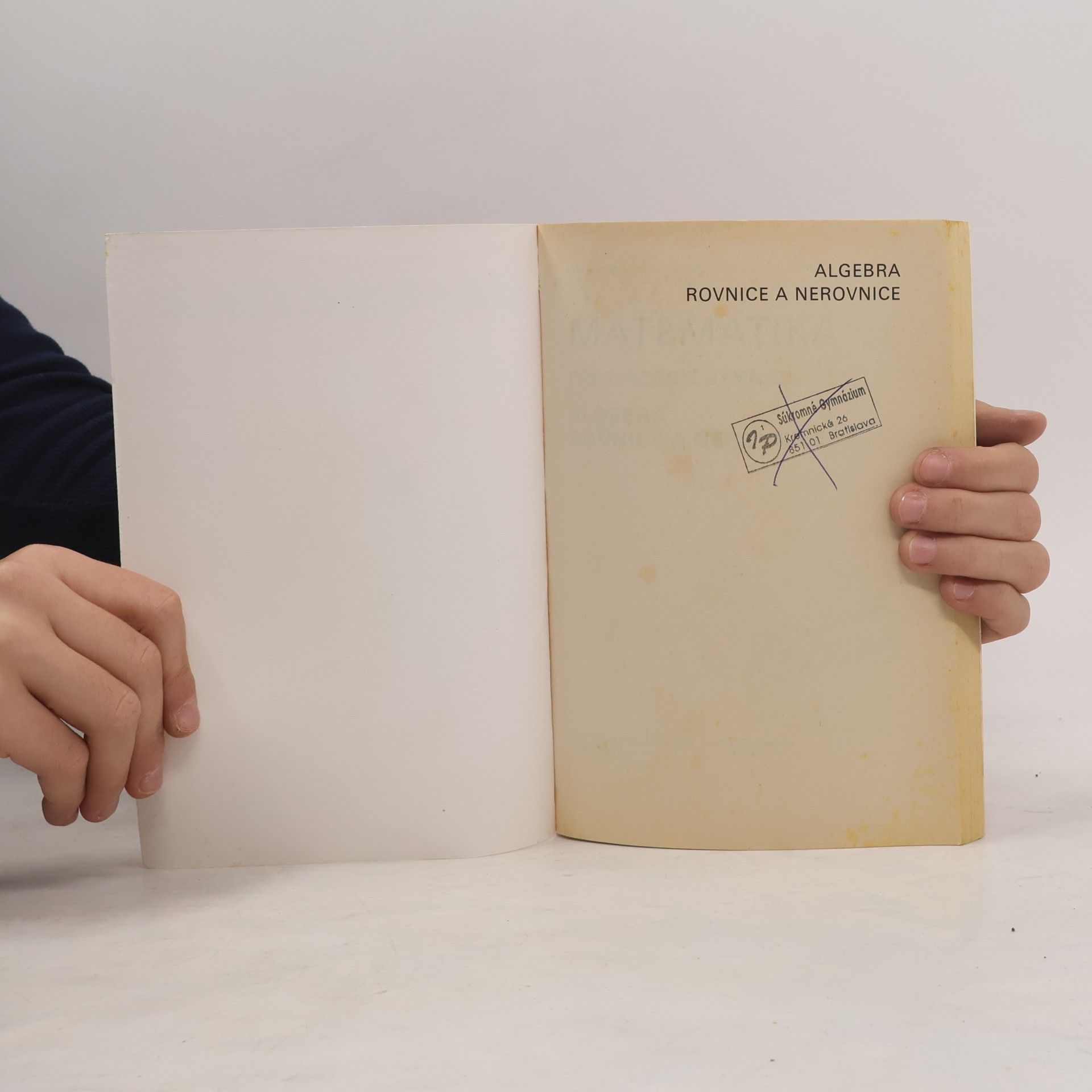 Jozef Smida Matematika pre 1. ročník gymnázií