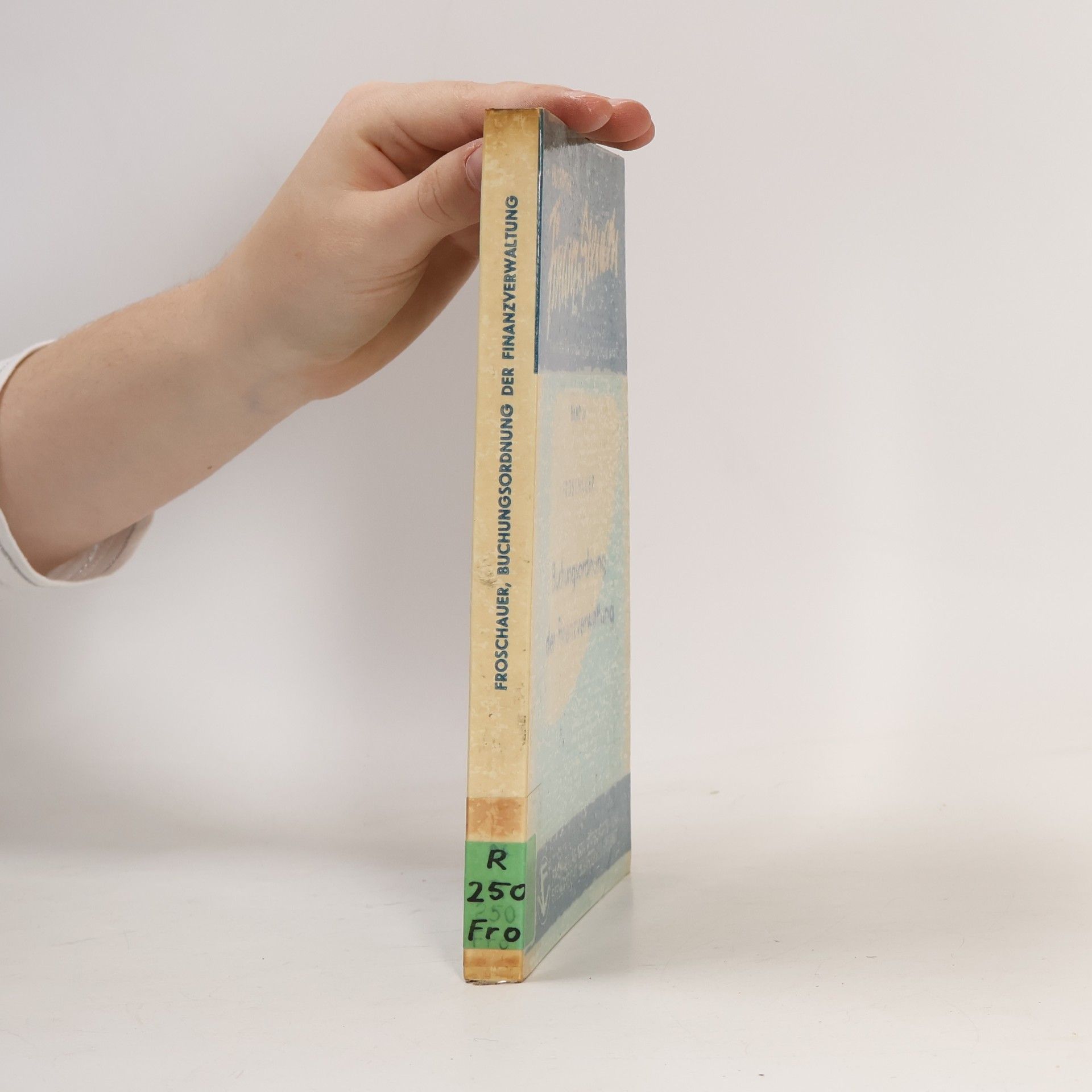 Ida Froschauer-Rathmayer Buchungsordnung der Finanzverwaltung