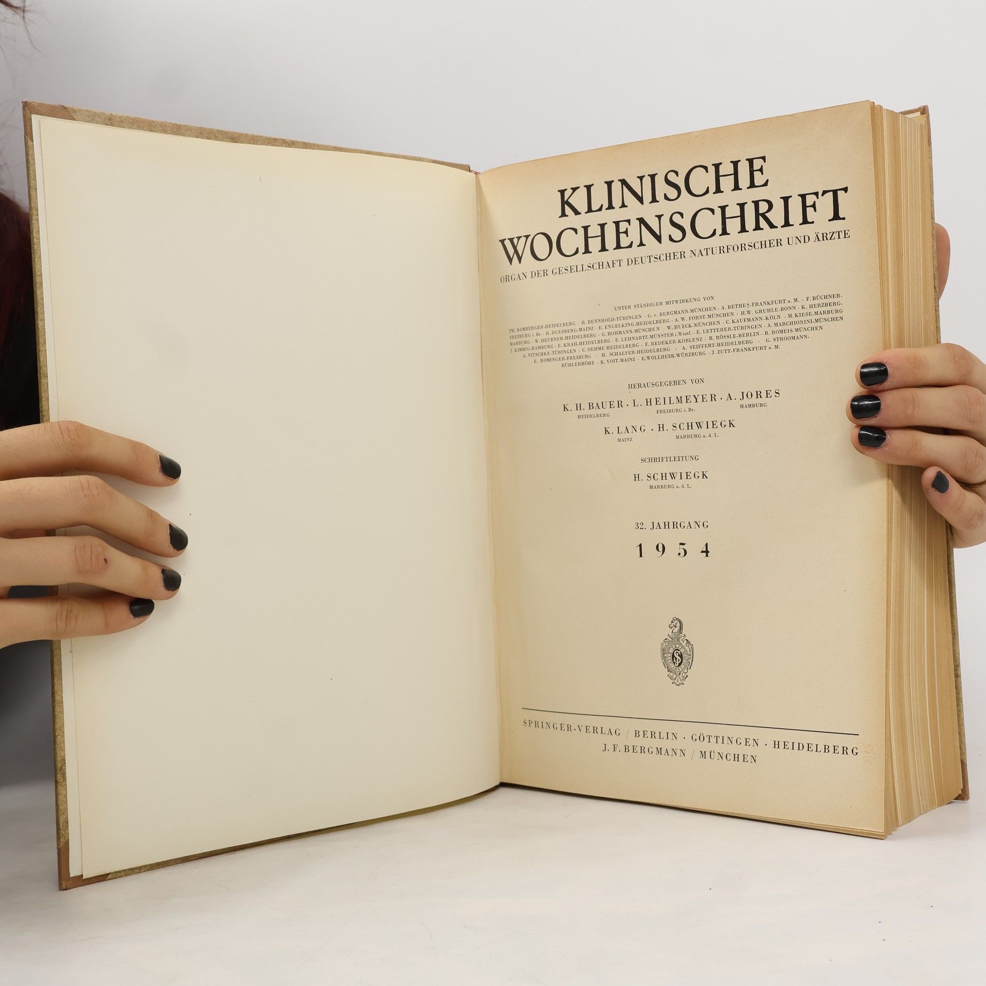 Autorenkollektiv Klinische Wochenschrift