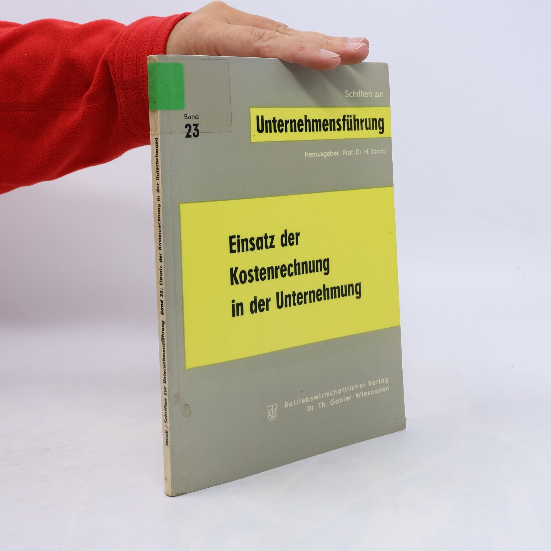 Einsatz der Kostenrechnung in der Unternehmung