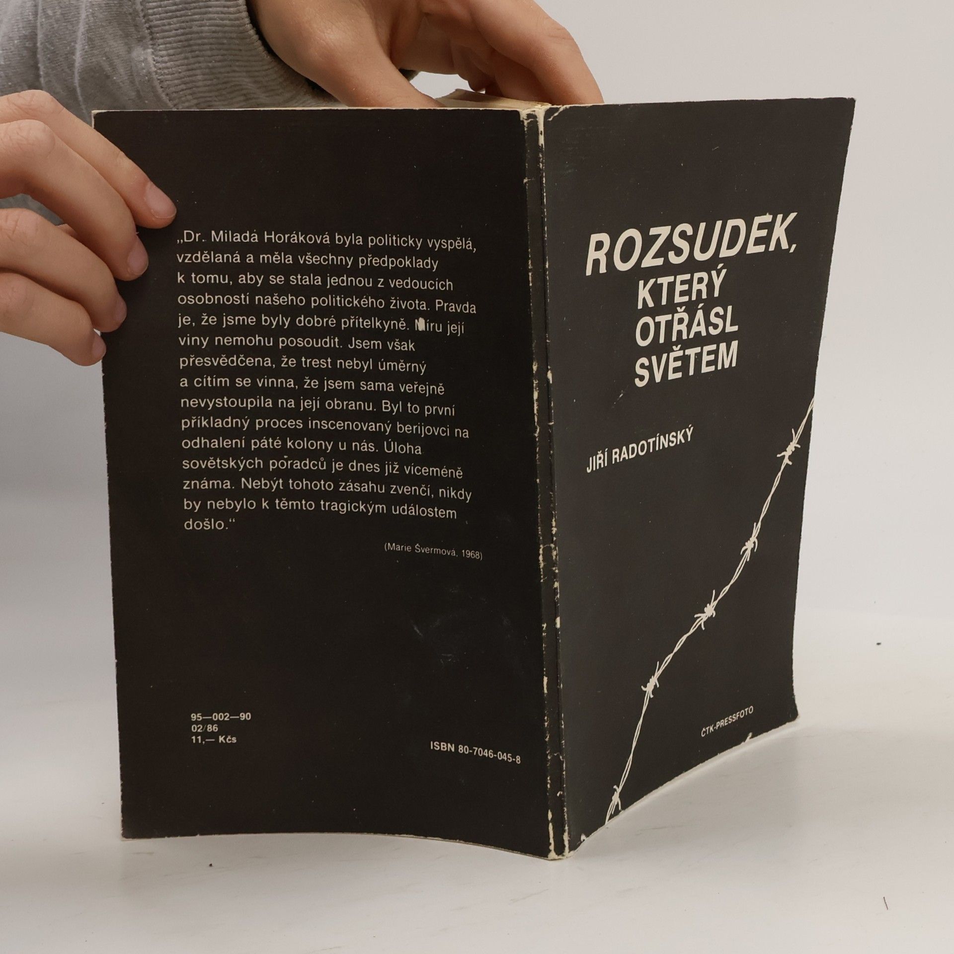 Jiří Radotínský Rozsudek, který otřásl světem