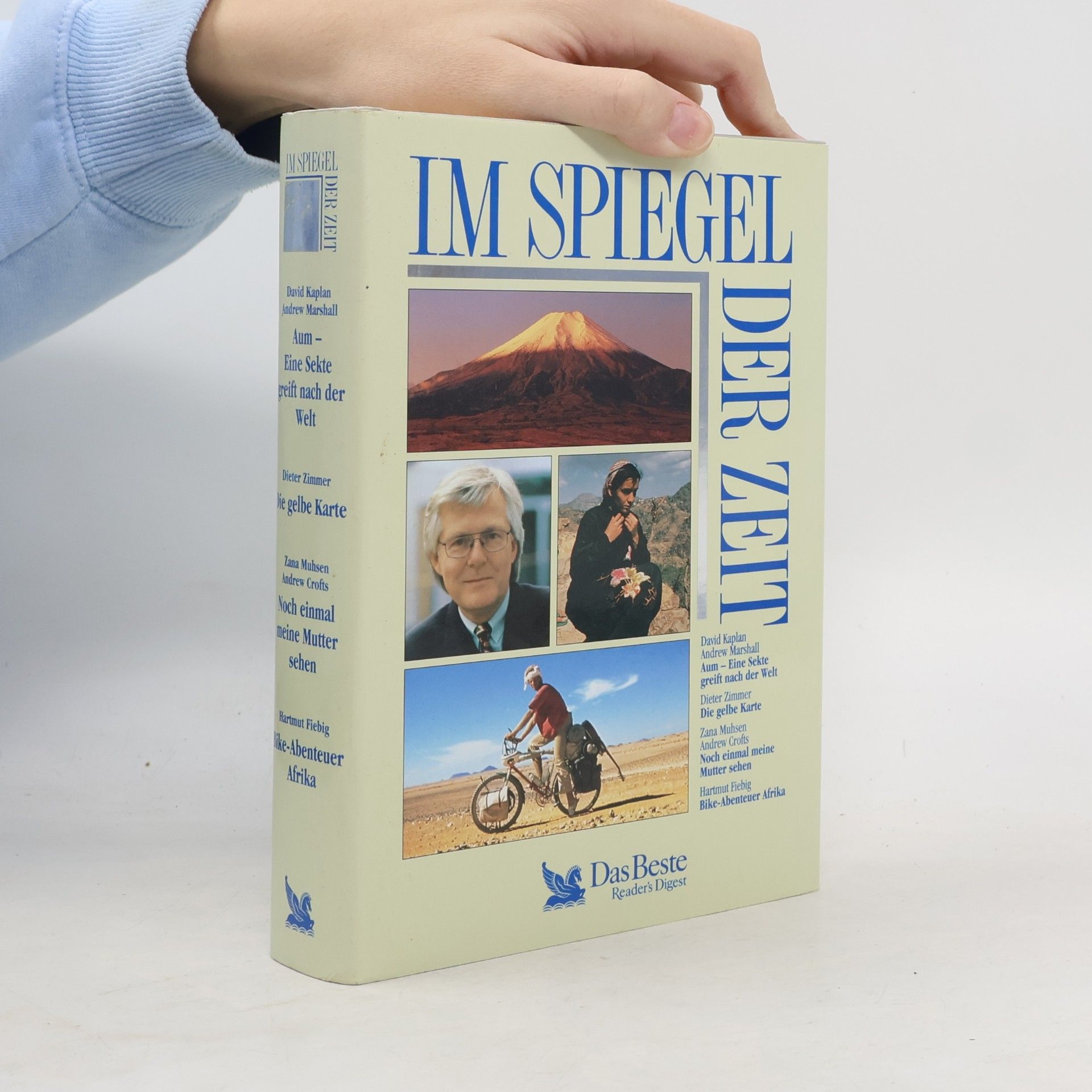 Im Spiegel der Zeit. Aum-Eine Sekte greift nach der Welt. Die gelbe Karte. Noch einmal meine Mutter sehen. Bike-Abenteuer Afrika.