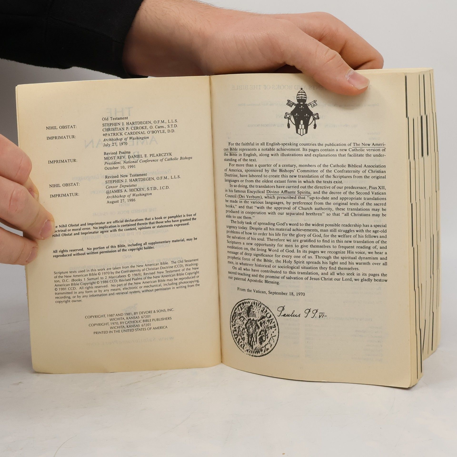Anonymous Catholic Mission Bible