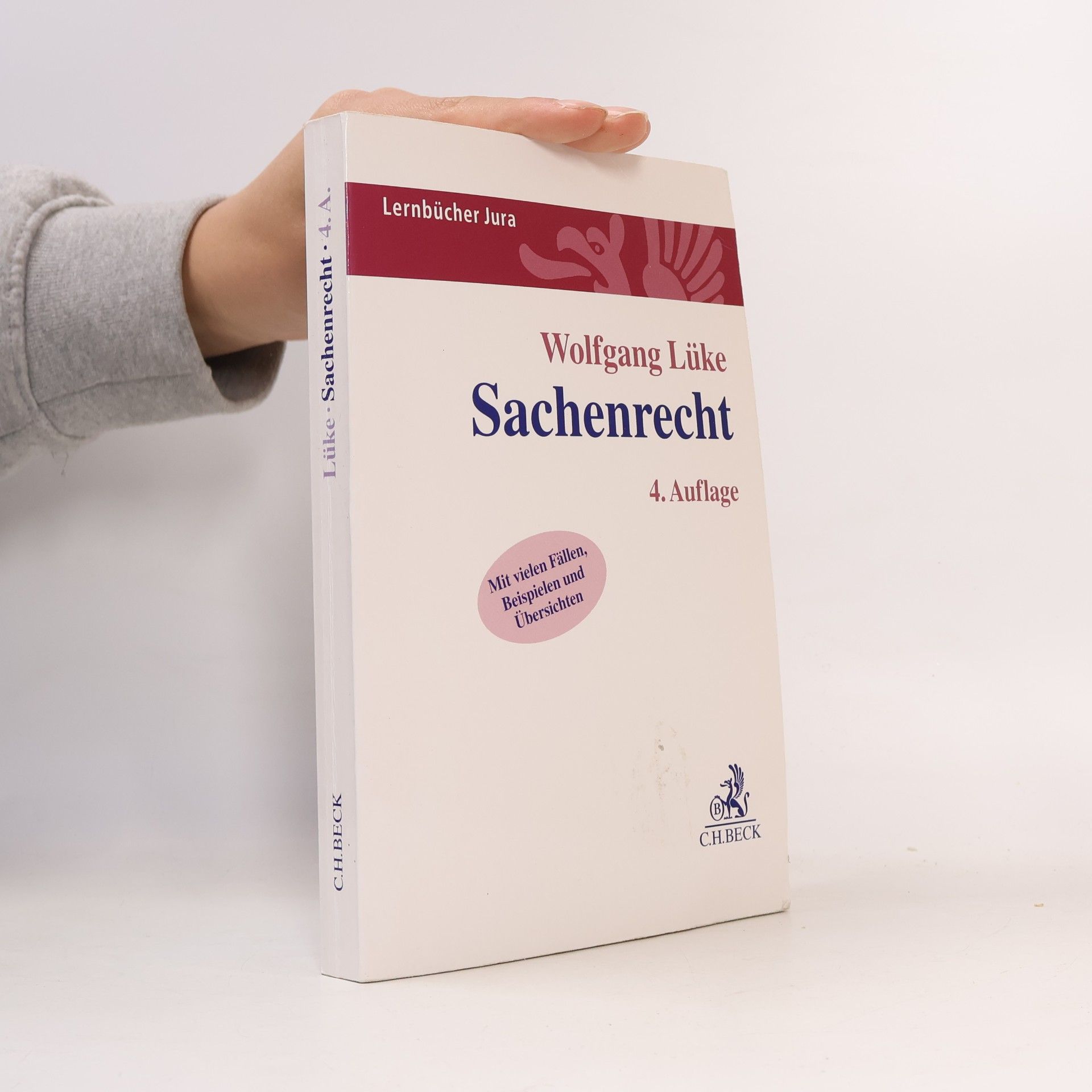 Wolfgang Lüke Lernbücher Jura - 4: Sachenrecht