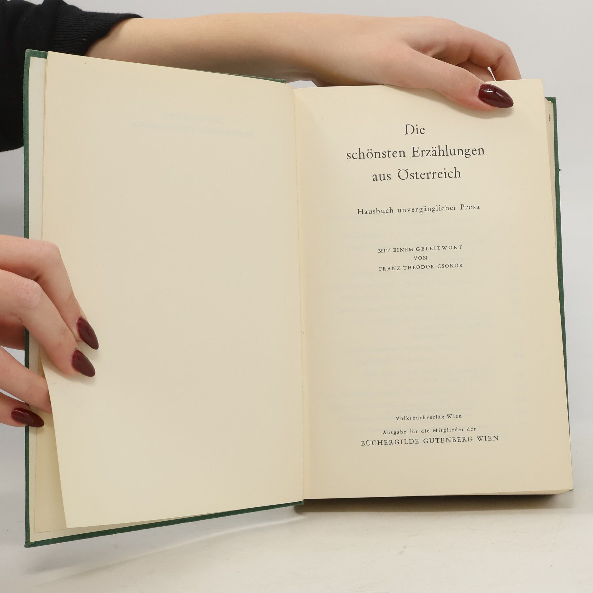 Autorenkollektiv Die schönsten Erzählungen aus Österreich