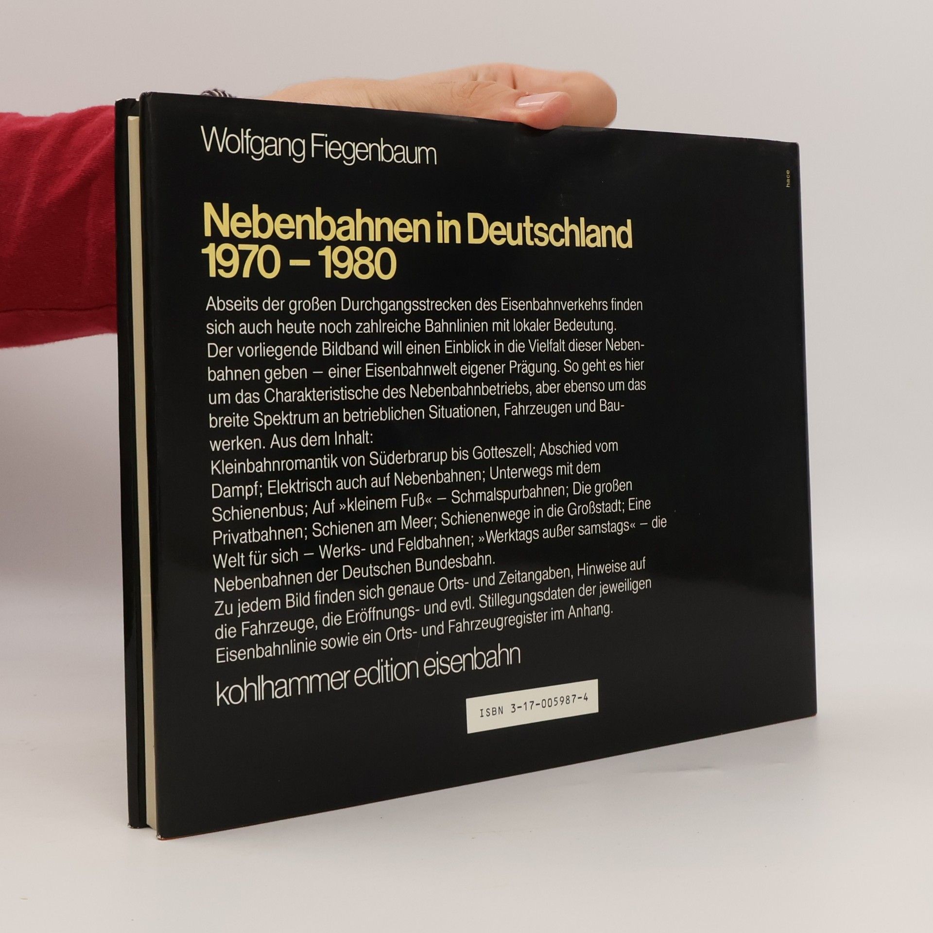 Wolfgang Fiegenbaum Nebenbahnen in Deutschland