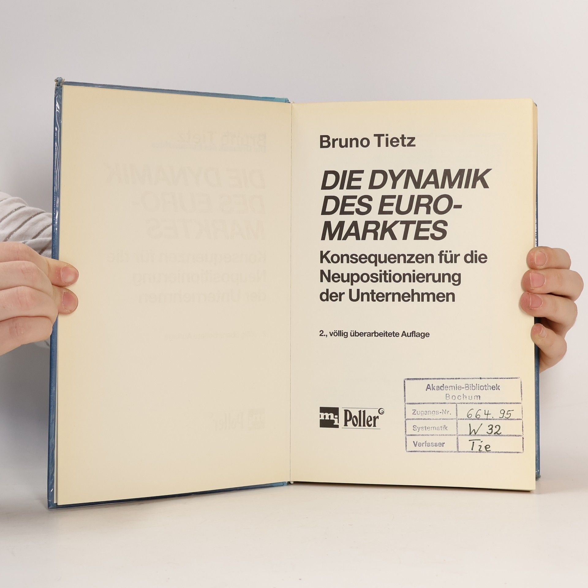 Bruno Tietz Die Dynamik des Euromarktes