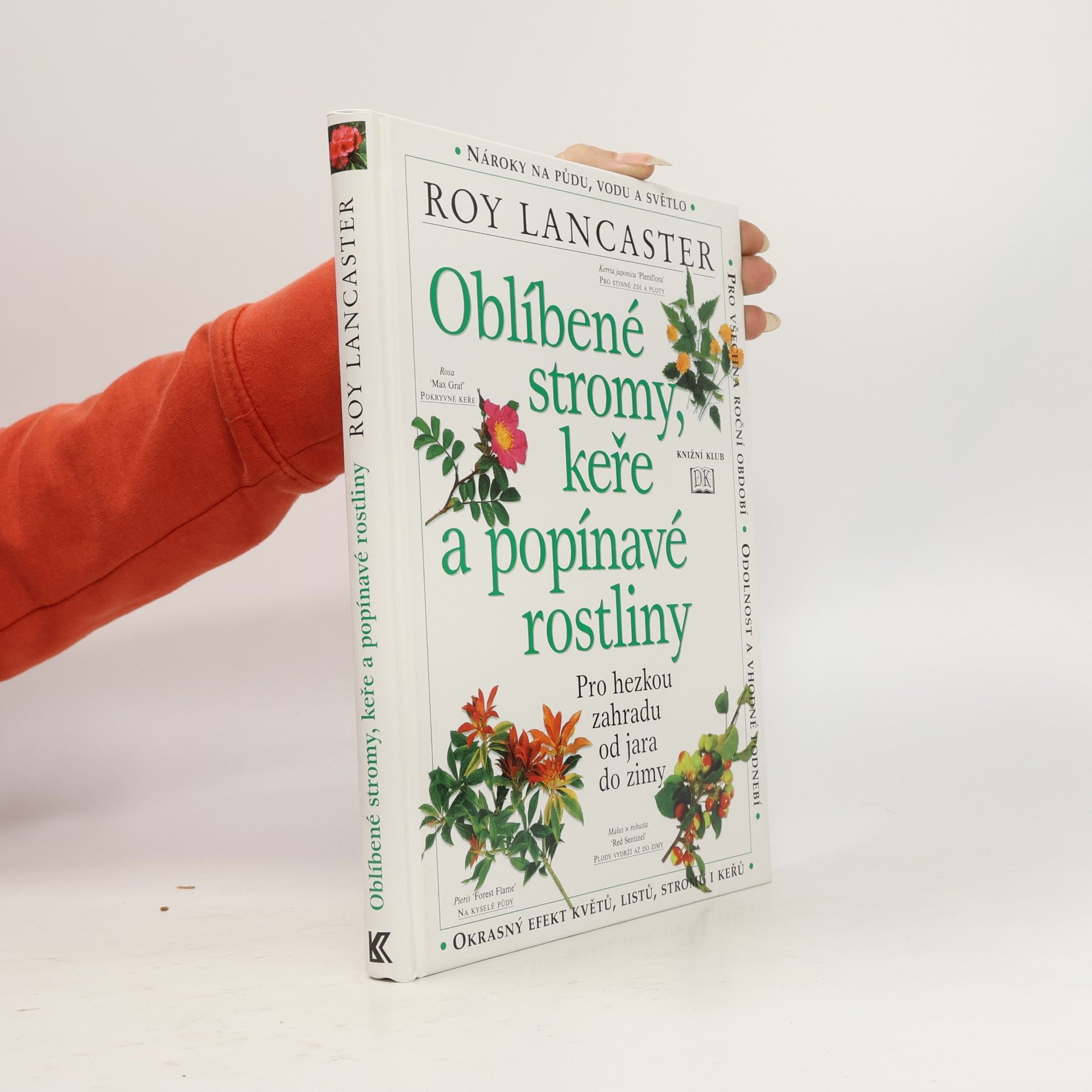 Oblíbené stromy, keře a popínavé rostliny