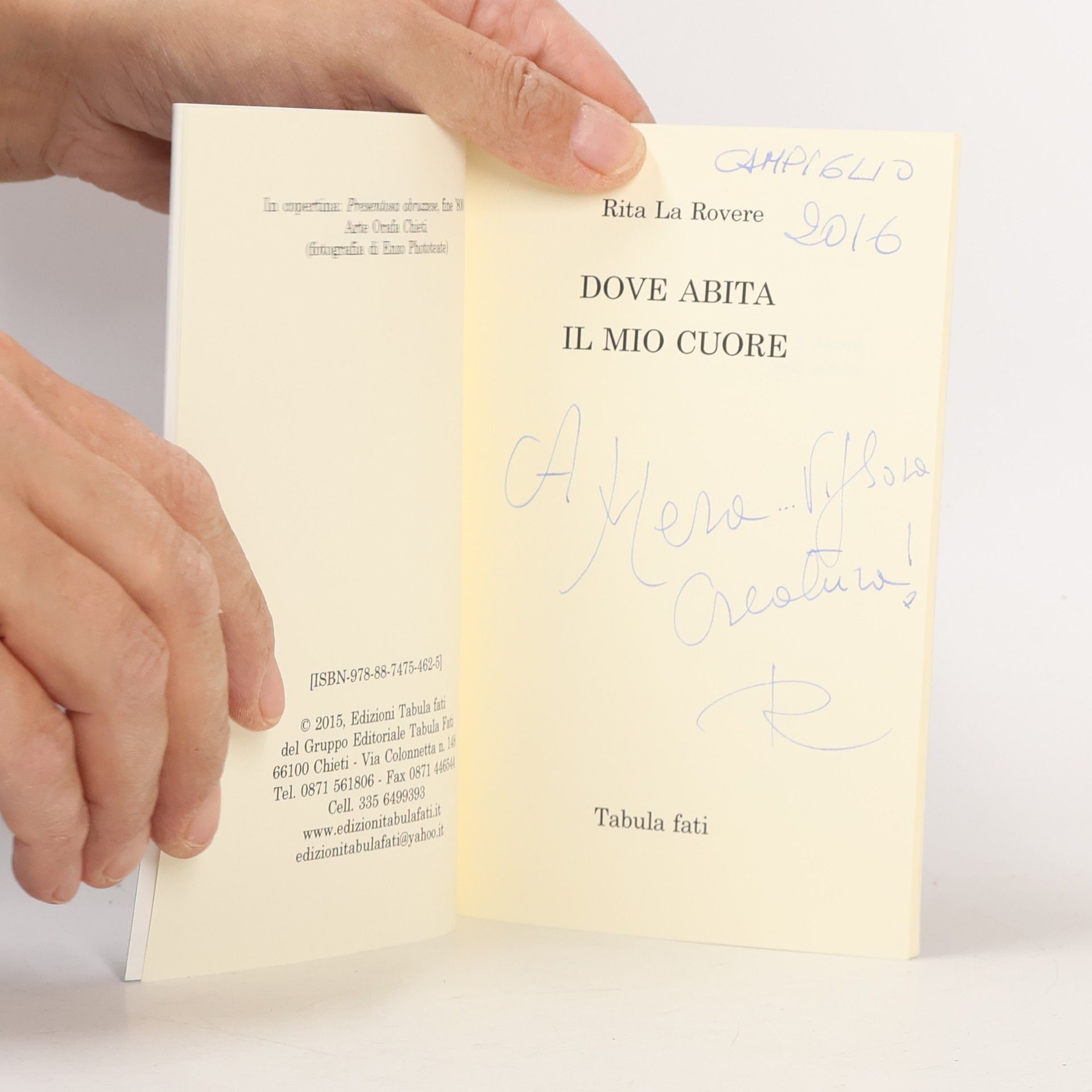 Rita La Rovere Il novellino: Dove abita il mio cuore