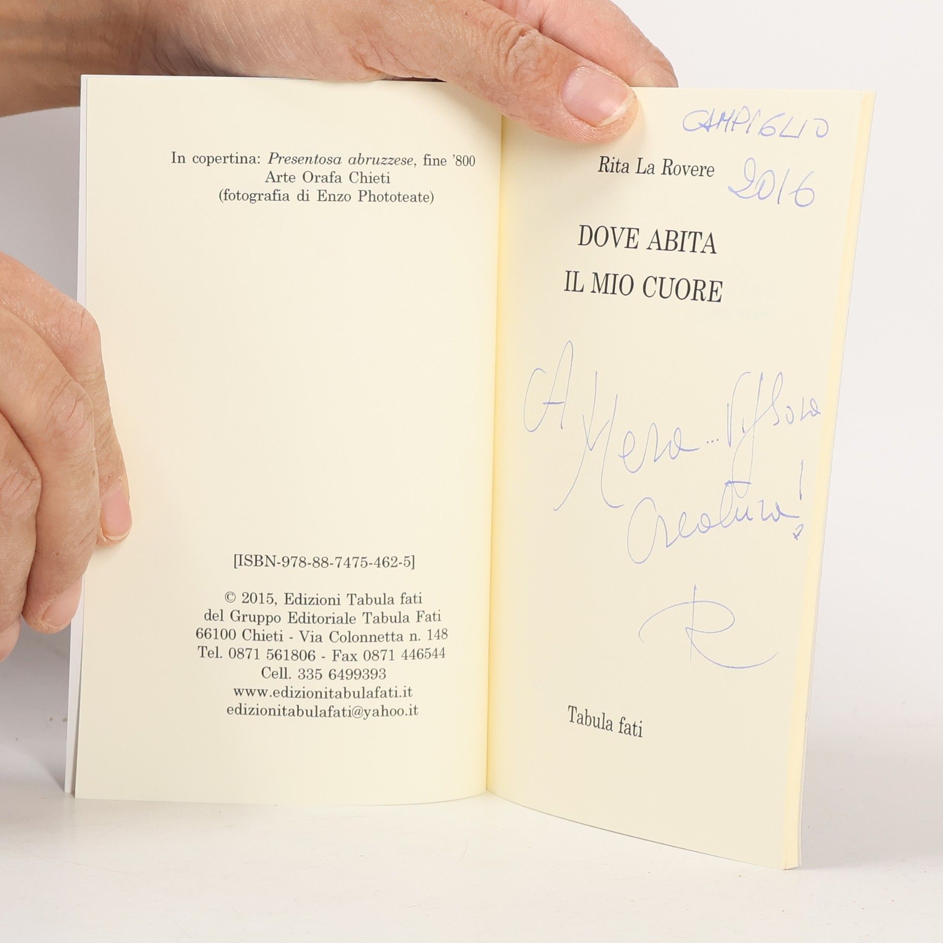 Rita La Rovere Il novellino: Dove abita il mio cuore