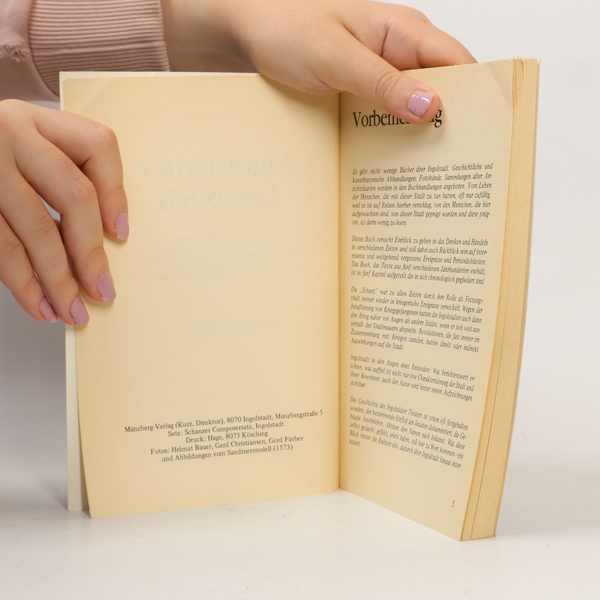 Helmut Bauer Ingolstädter Lesebuch