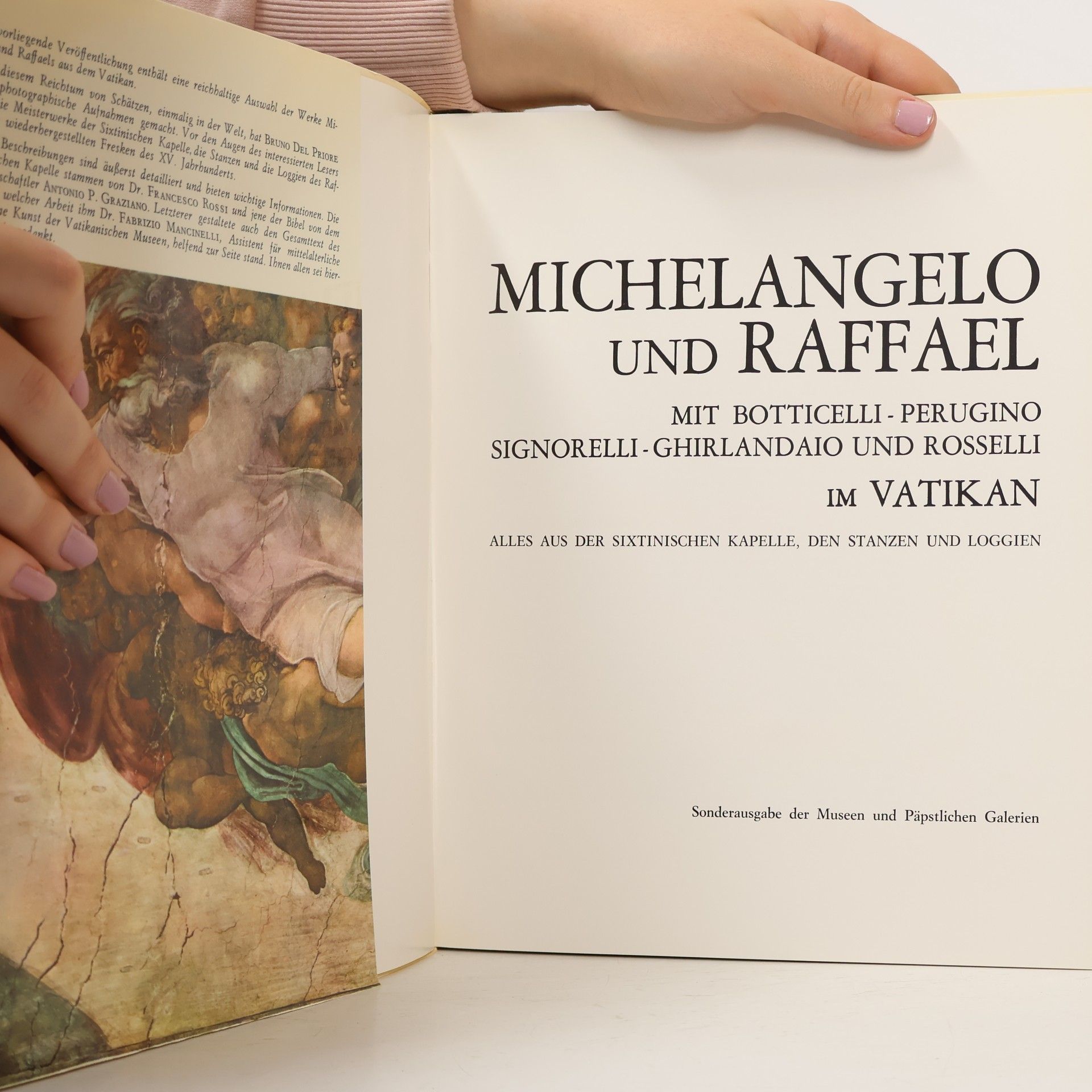 Various authors Michelangelo und Raffael im Vatikan