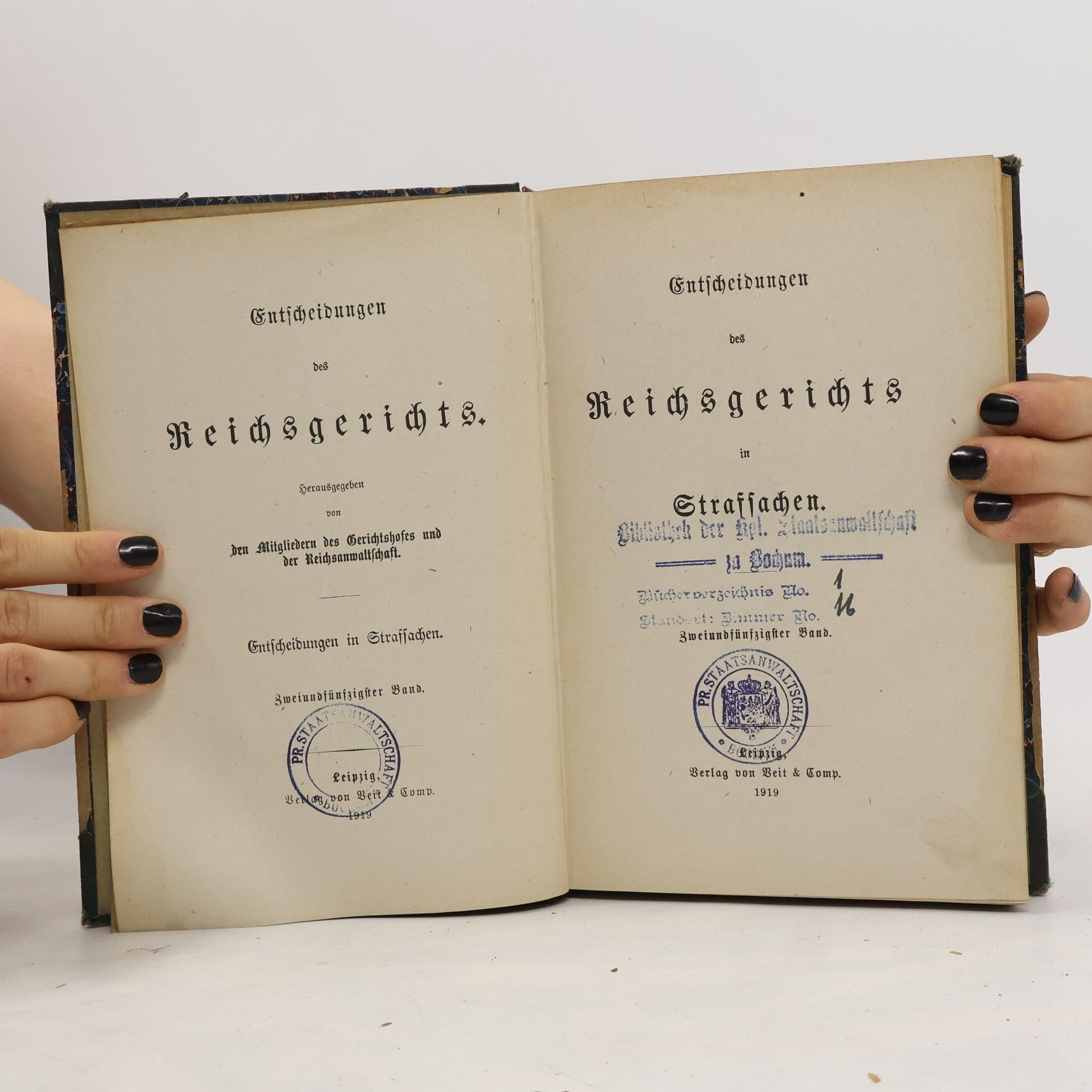 Autorenkollektiv Entscheidungen des Reichsgerichts