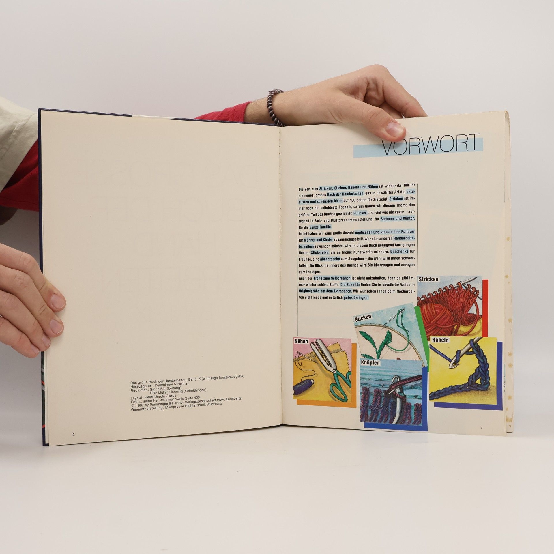 Collectif d'auteurs Das große Buch der Handarbeiten IX.