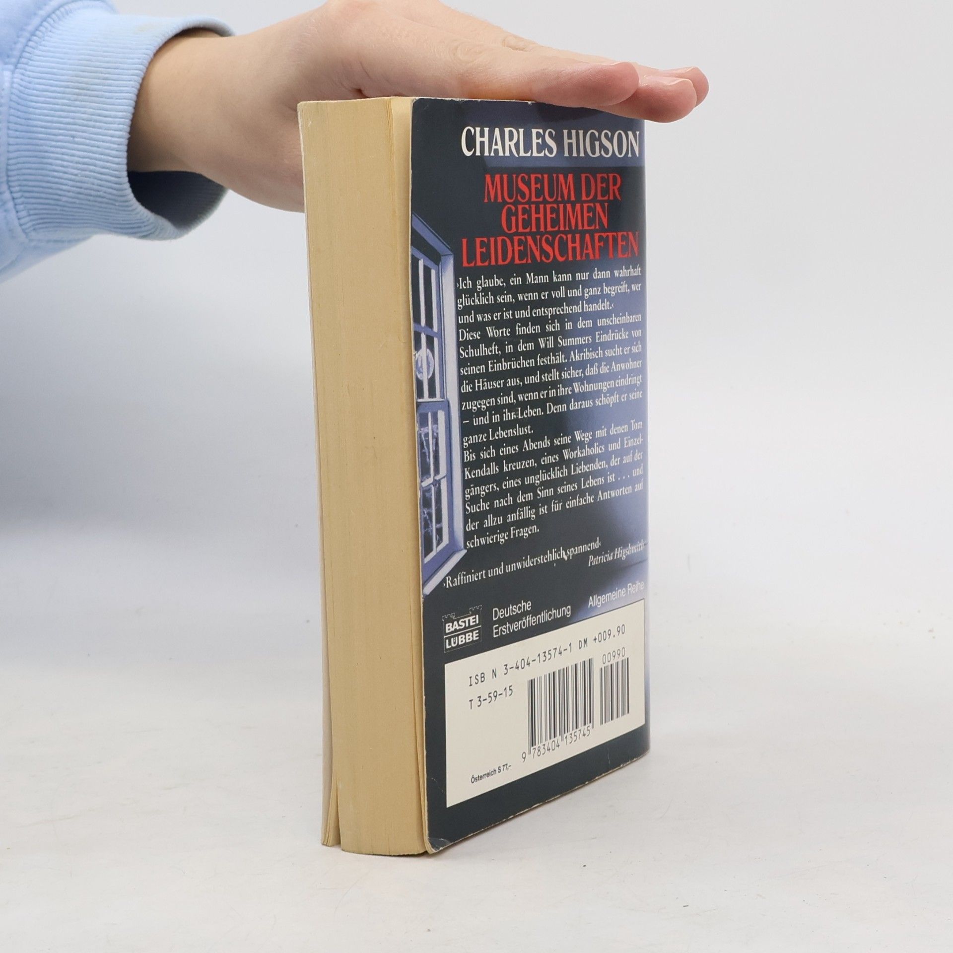 Charles Higson Museum der geheimen Leidenschaften. Thriller