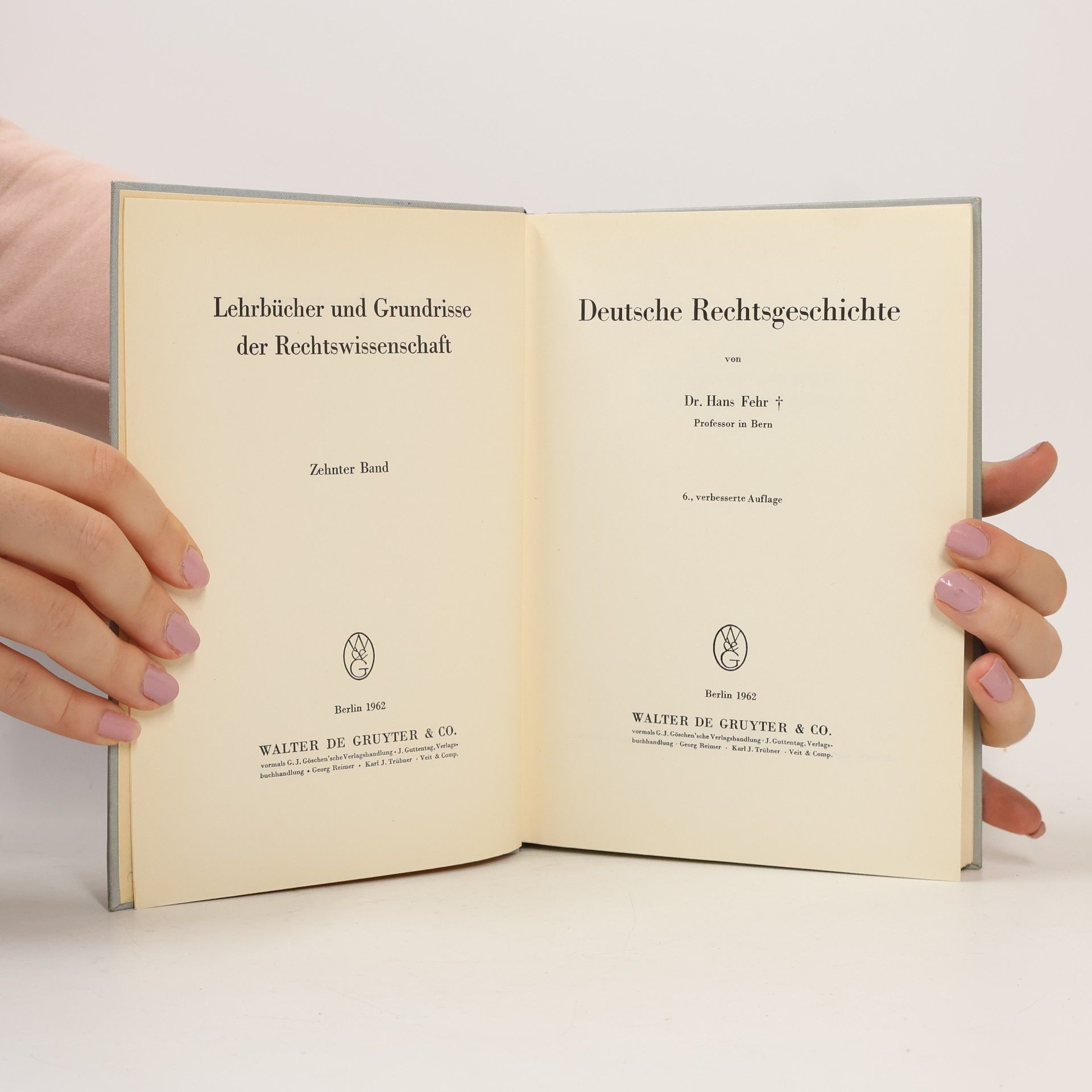 Hermann Conrad Deutsche Rechtsgeschichte