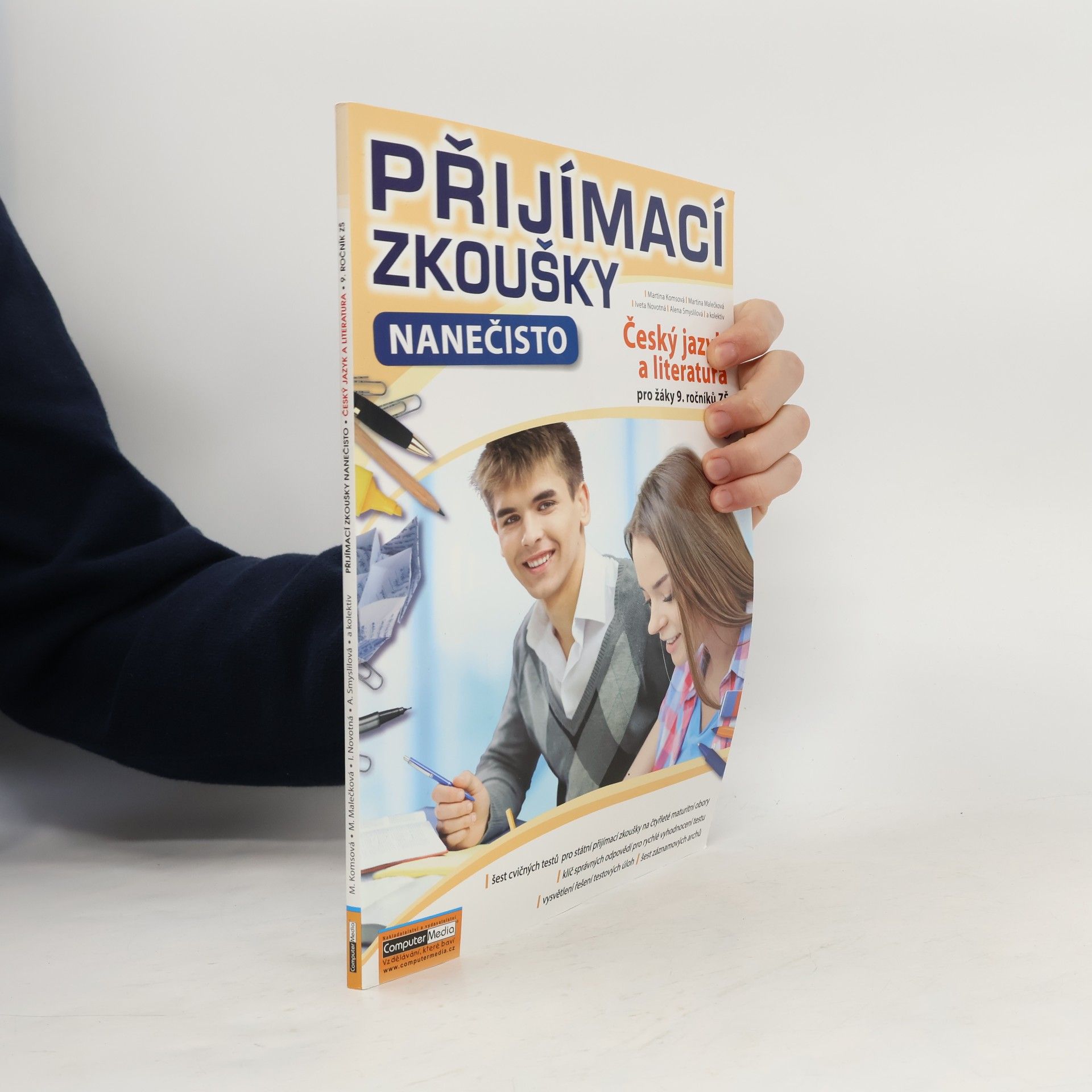 Přijímací zkoušky nanečisto. Český jazyk a literatura pro žáky 9. ročníků ZŠ