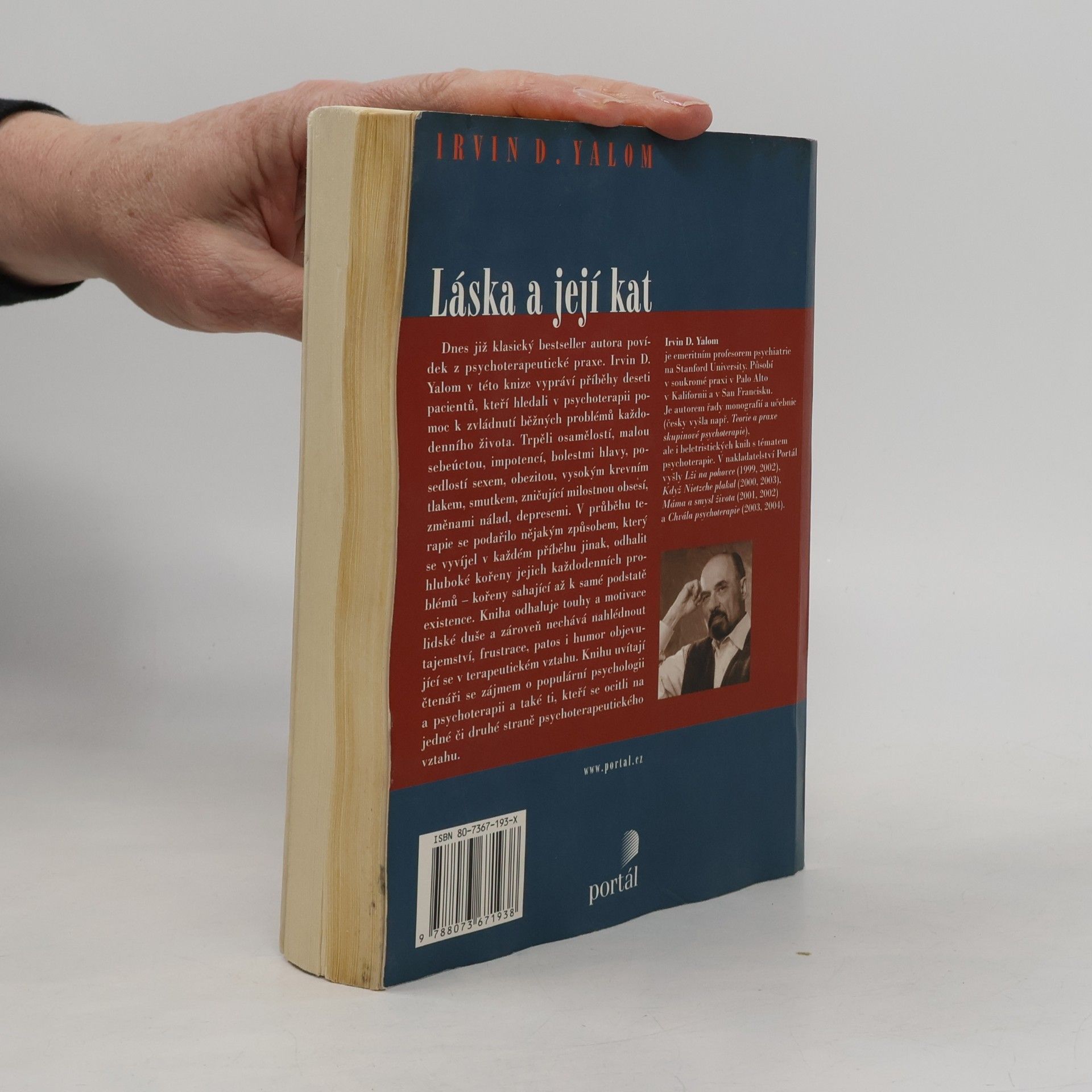 Irvin Yalom Láska a její kat