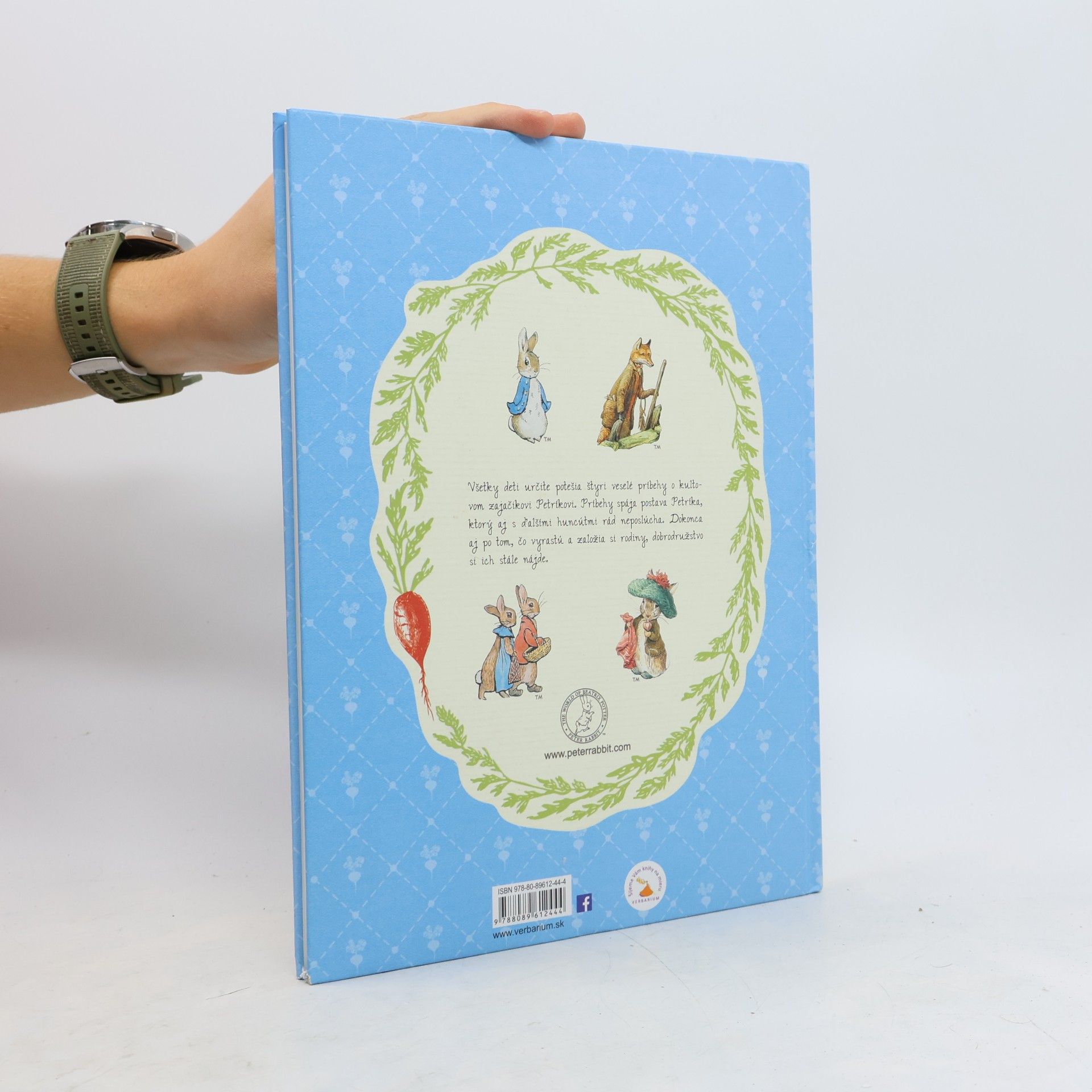 Beatrix Potter Dobrodružstvá zajačika Petríka