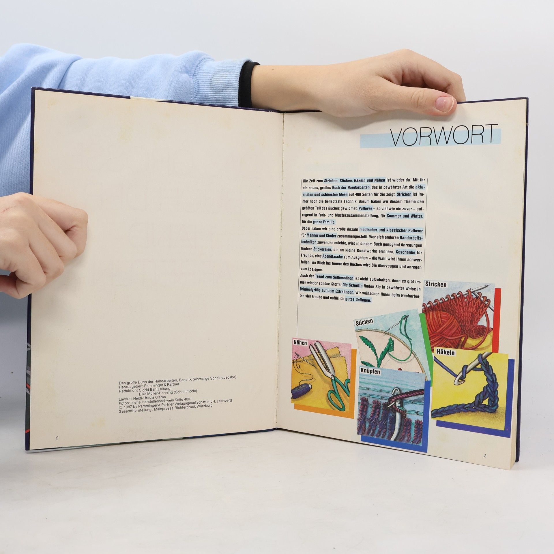 Kolektiv autorů Das große Buch der Handarbeiten IX.