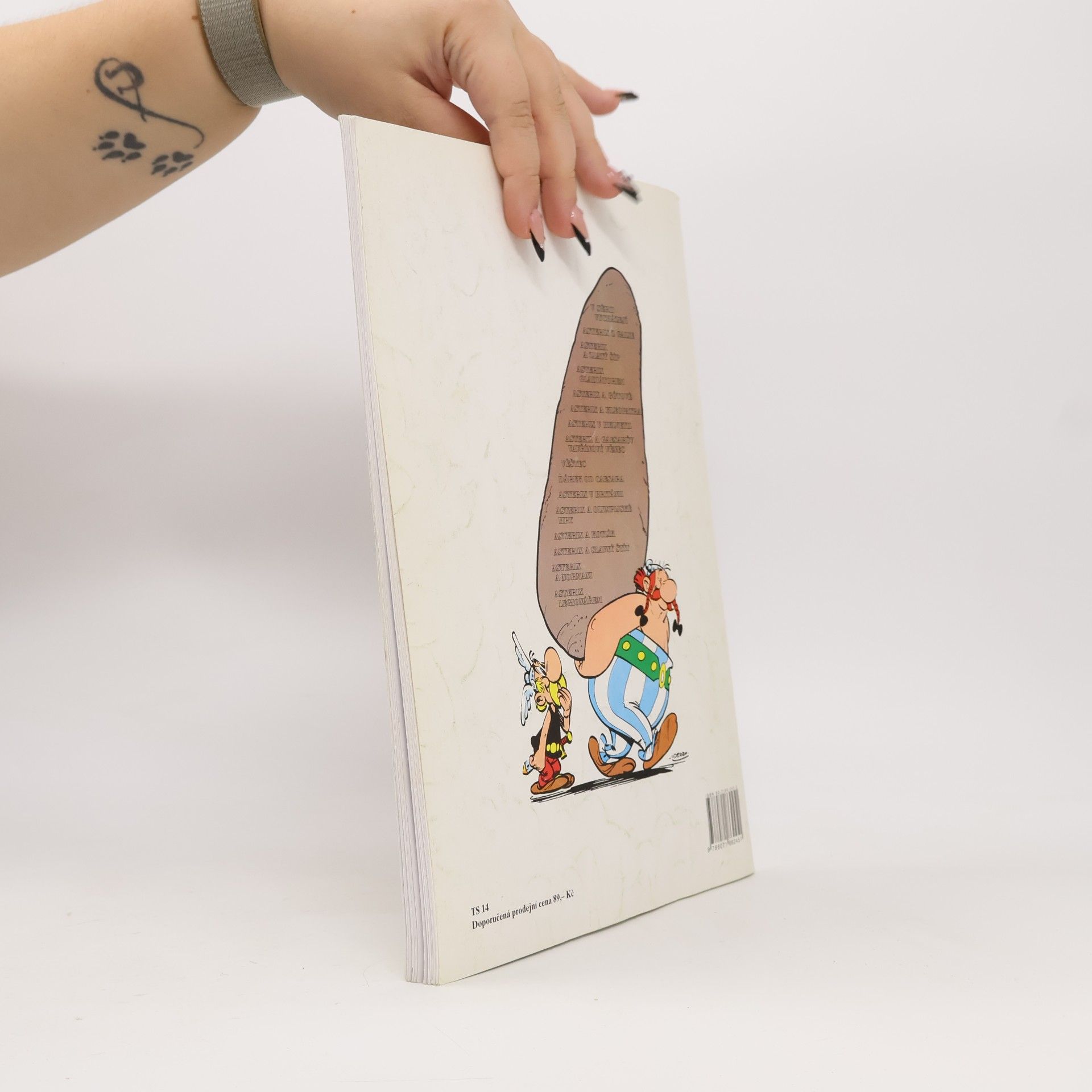 René Goscinny Asterix v Helvetii. Asterixova dobrosružství VII