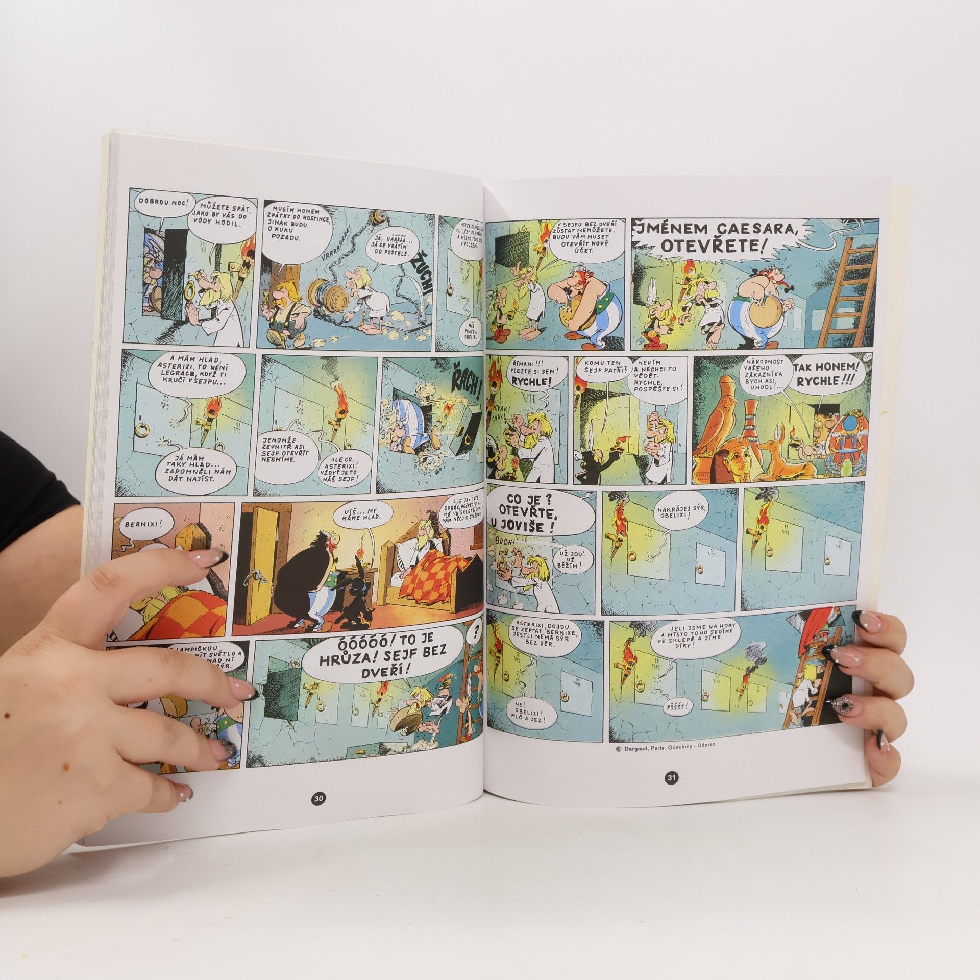René Goscinny Asterix v Helvetii. Asterixova dobrosružství VII