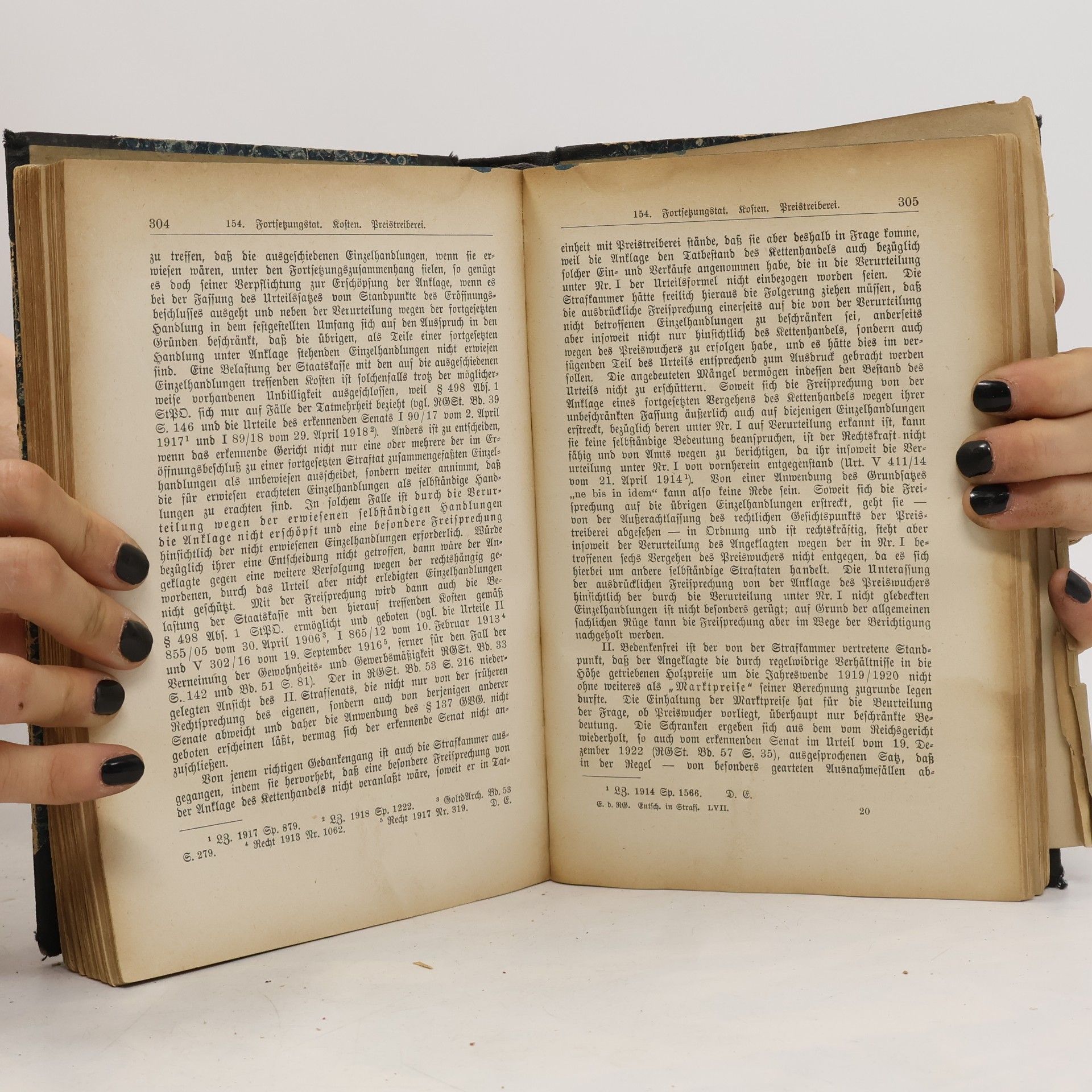 Kolektiv autorů Entscheidungen des Reichsgerichts in Strafsachen 57