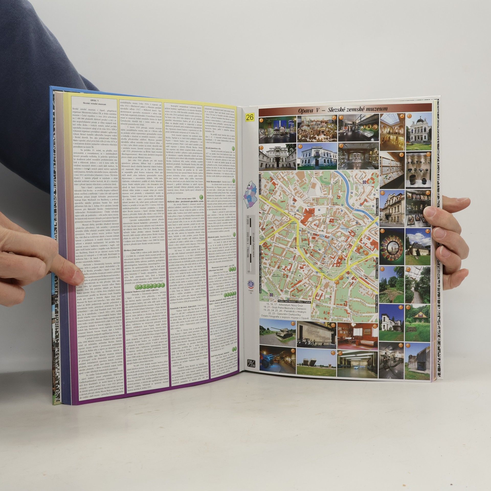 Jaroslav Kocourek Český atlas. Severní Morava a Slezsko