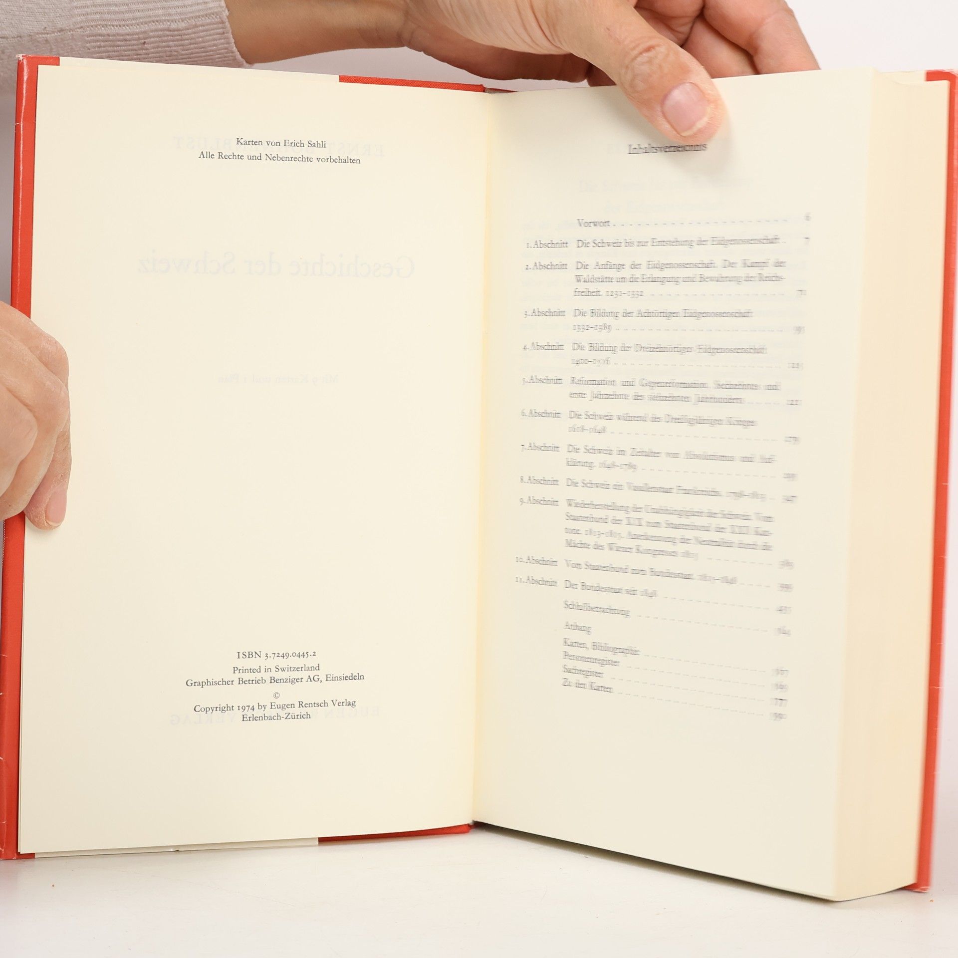 Ernst Bohnenblust Geschichte der Schweiz