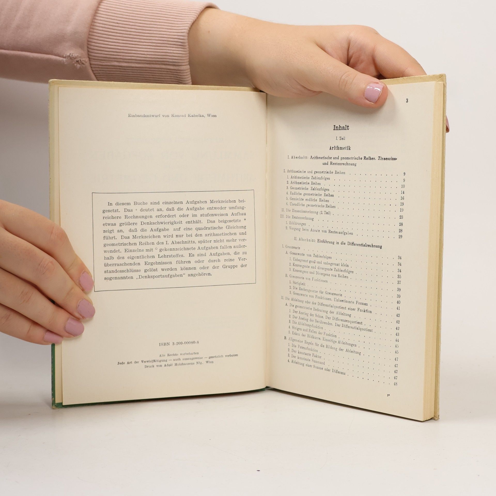 Various authors Sammlung von aufgaben aus der arithmetik und geometrie 7. und 8. классe