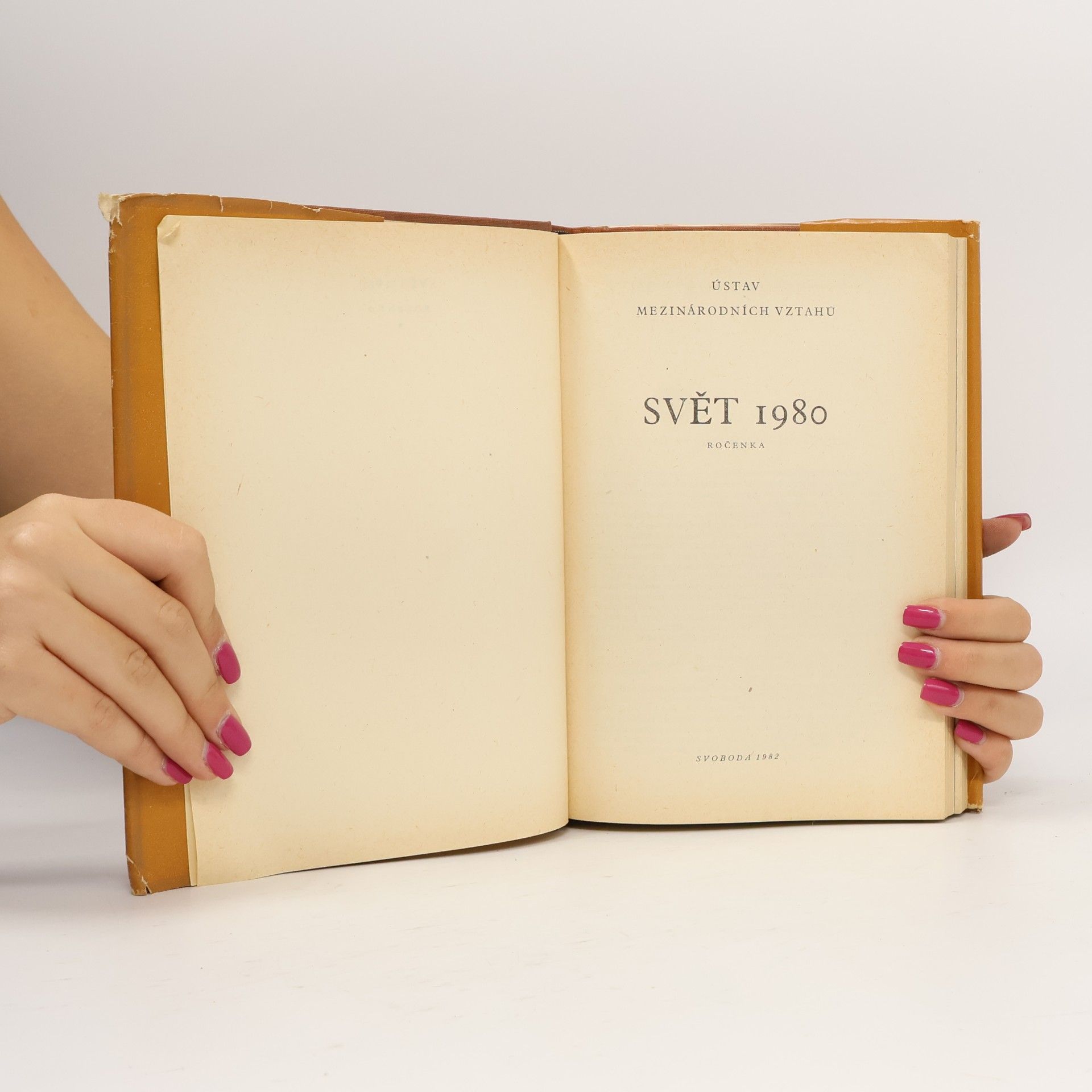 Various authors Svět 1980. Ročenka