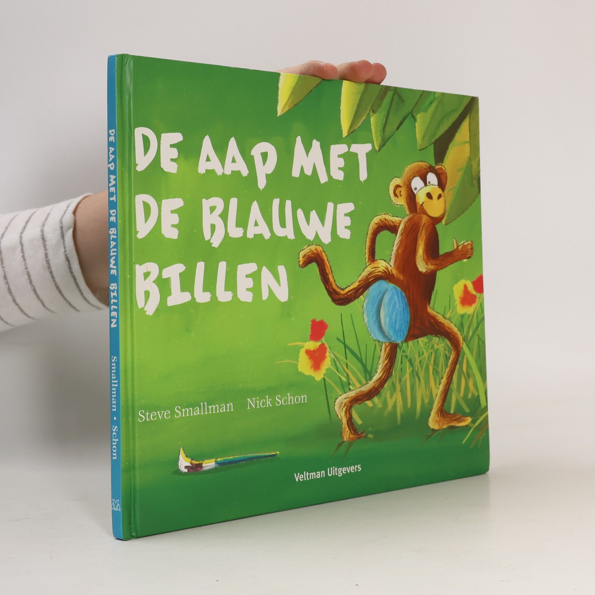 De aap met de blauwe billen