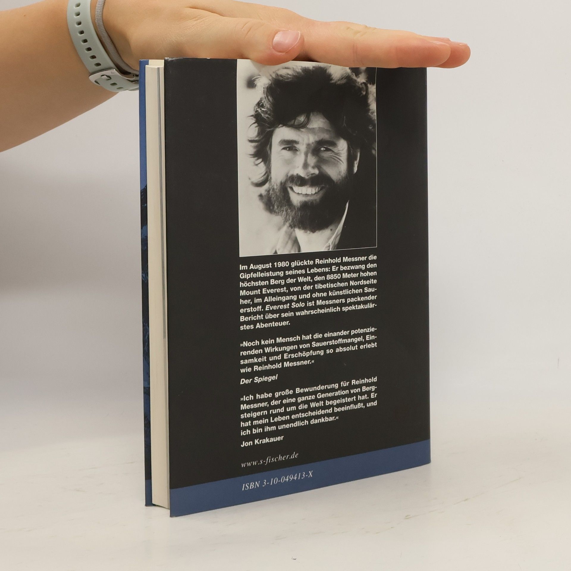 Reinhold Messner Everest solo