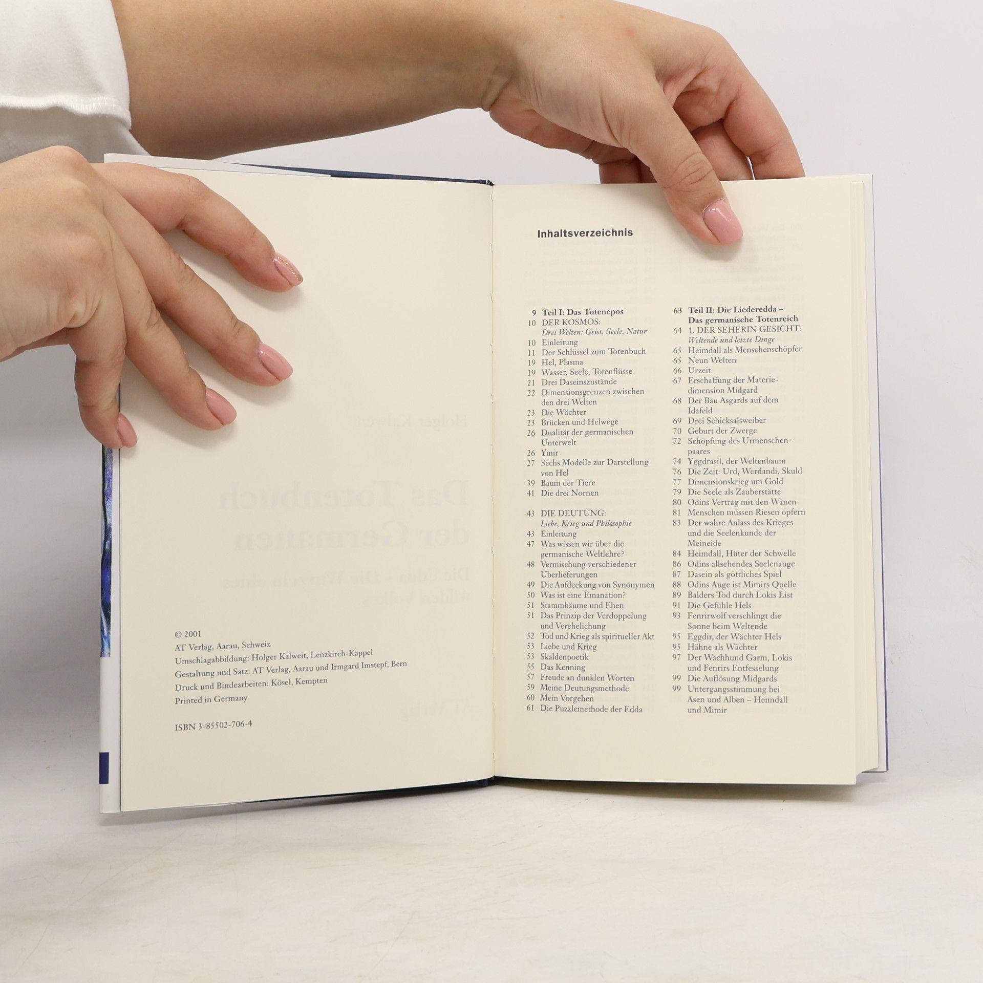 Holger Kalweit Das Totenbuch der Germanen