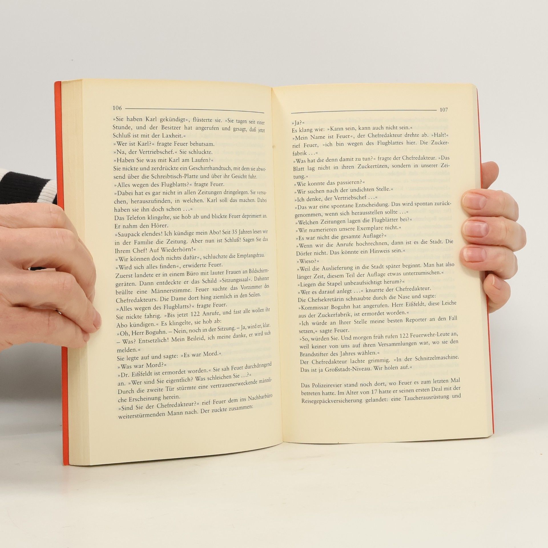 Norbert Klugmann Rotbuch Krimi: Feuer und Flamingo