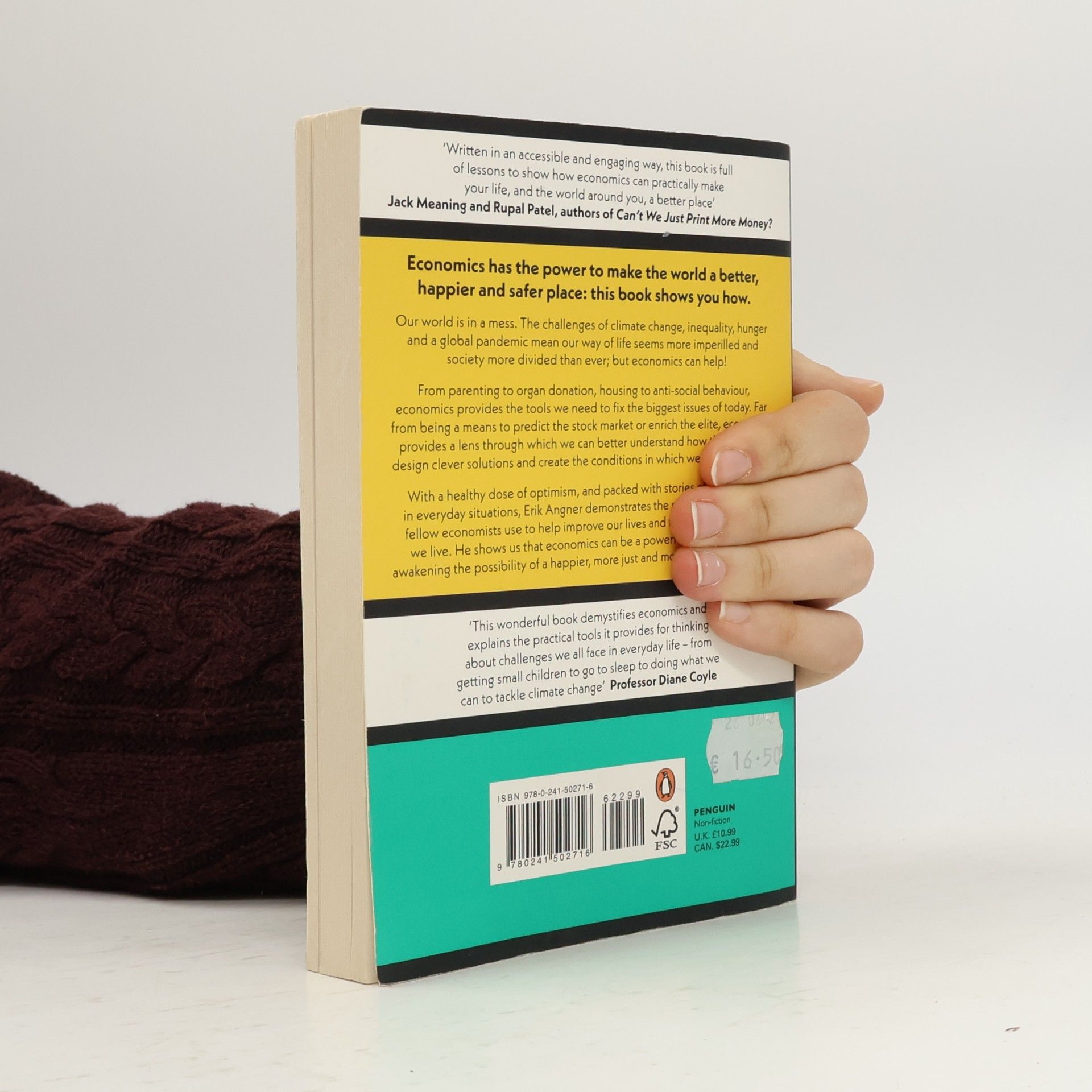 Erik Angner How Economics Can Save the World