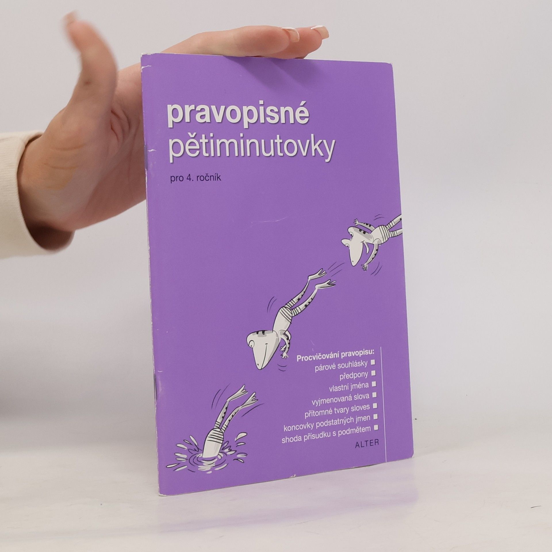 Kolektiv autorů Pravopisné pětiminutovky pro 4. ročník