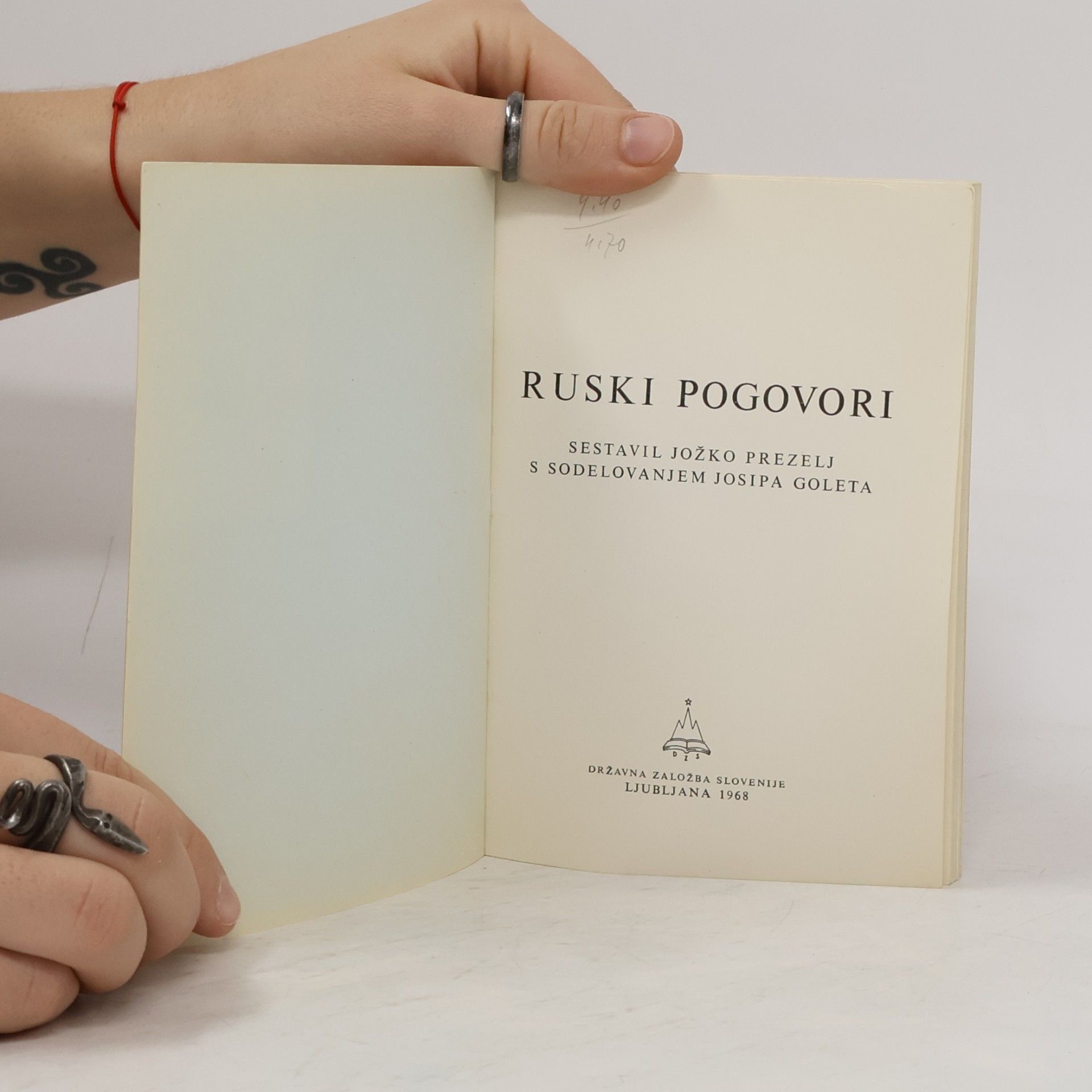 Jožko Prezelj Ruski pogovori
